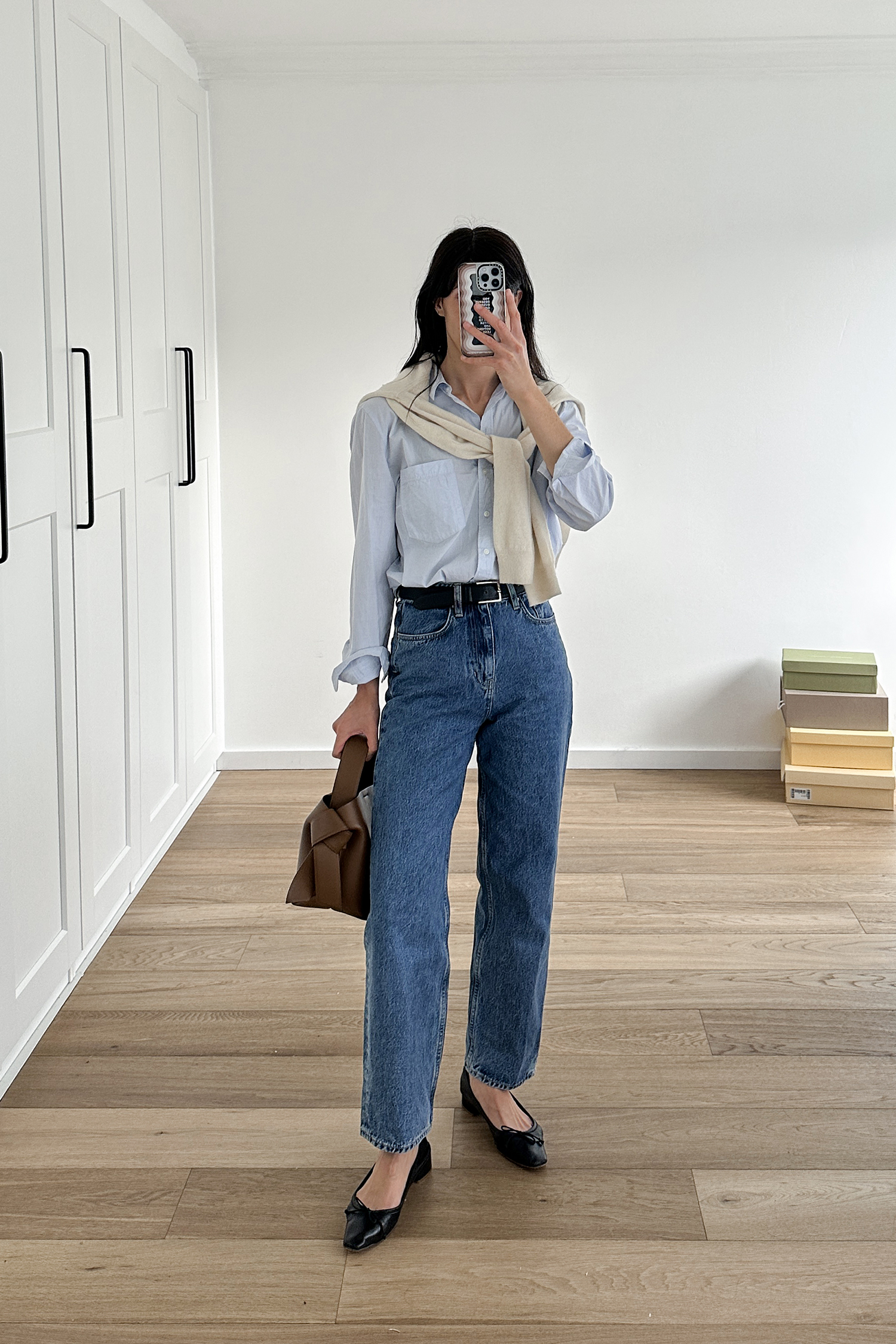 Assembly Label vintage wide straight leg jeans