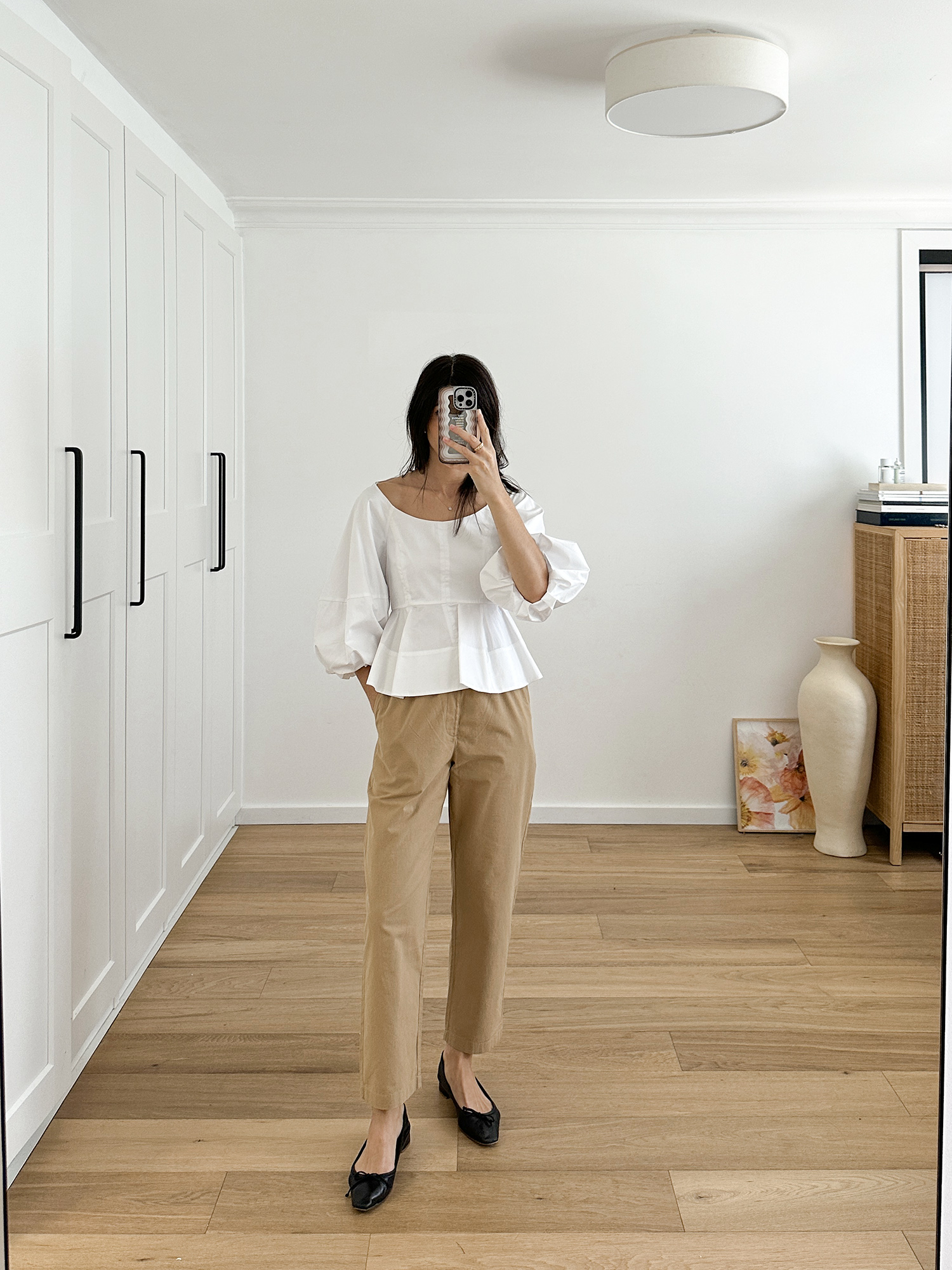 UNIQLO cotton relaxed ankle pants review