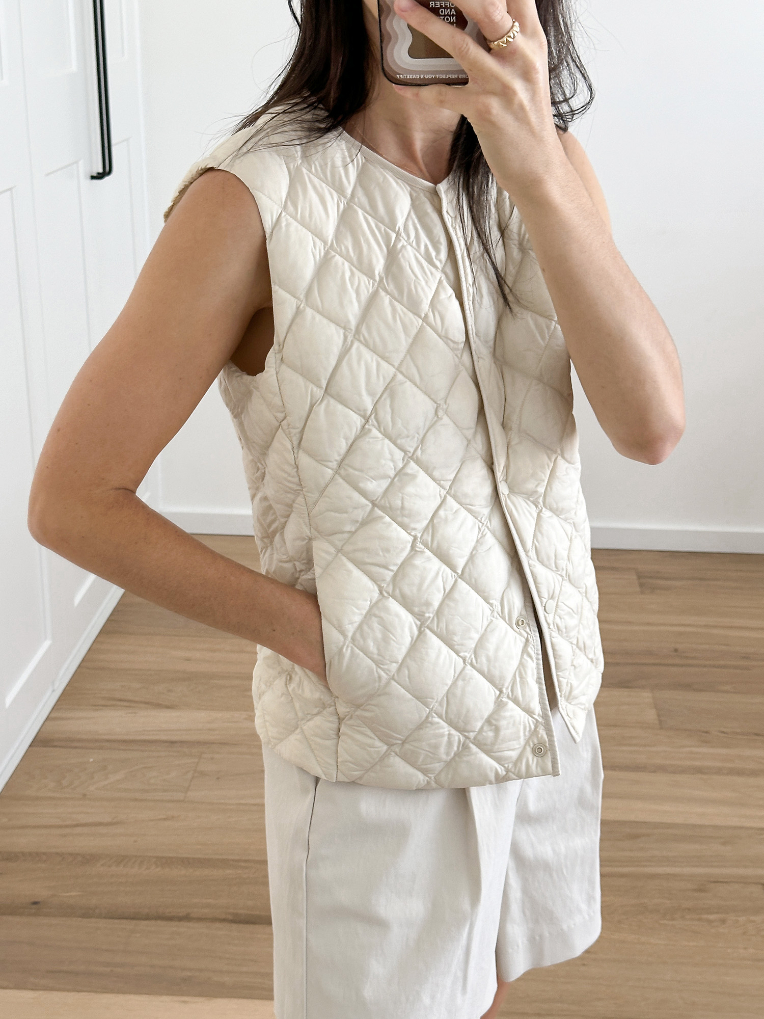 quilted vest thermal layer
