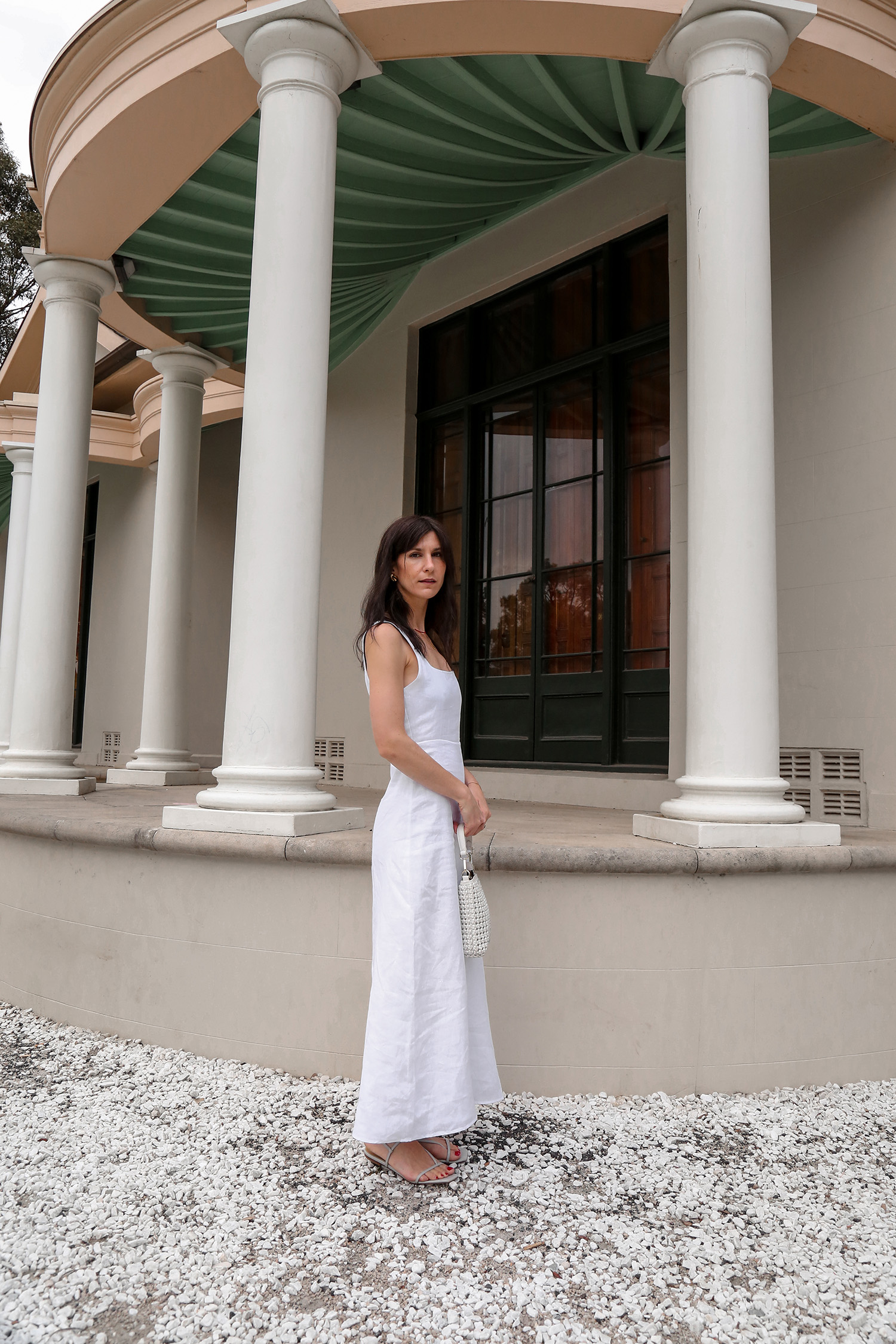 DISSH Shannon White Linen Midi Dress Review