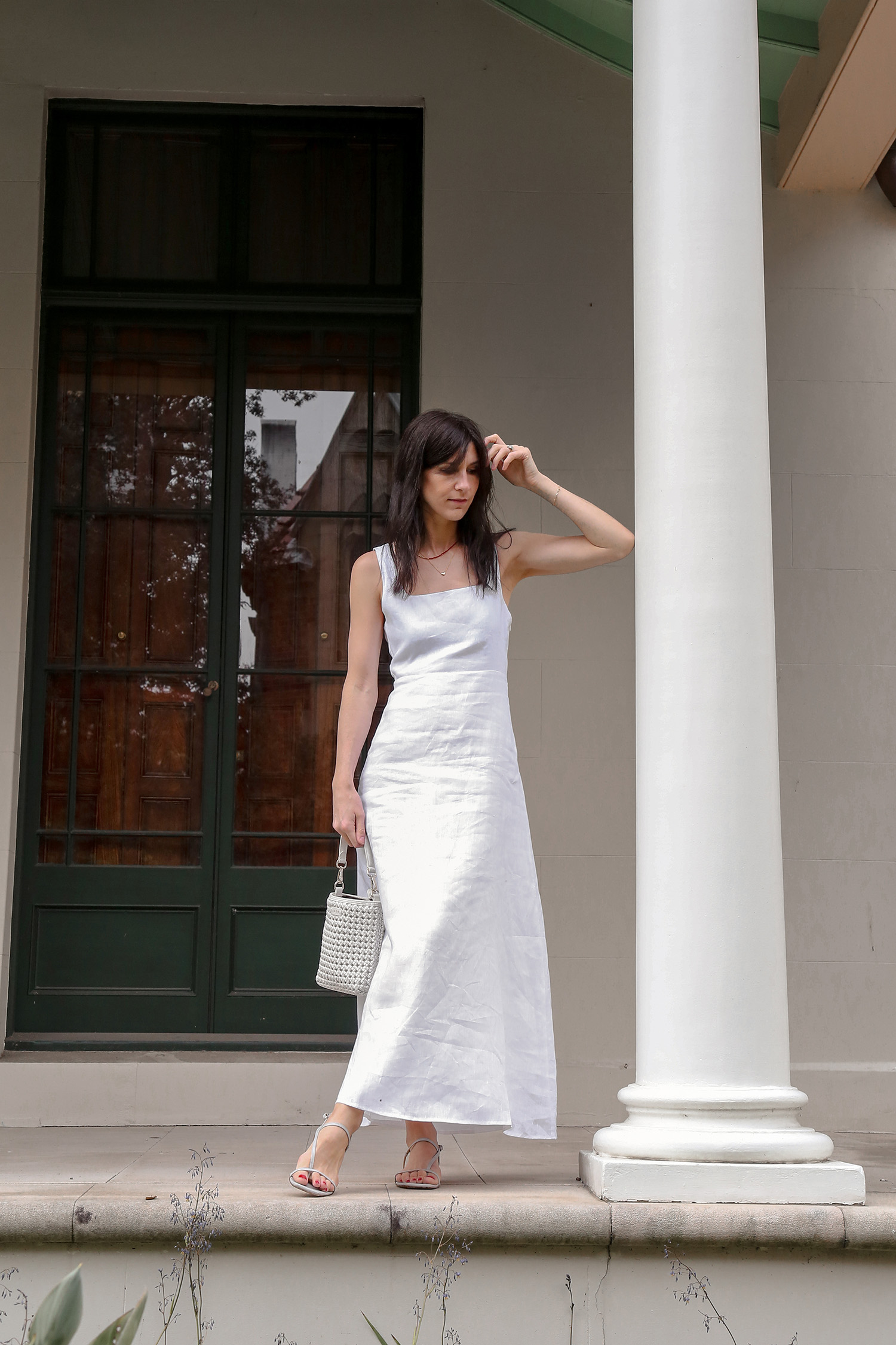 White Maxi Dress Spring Style Staple