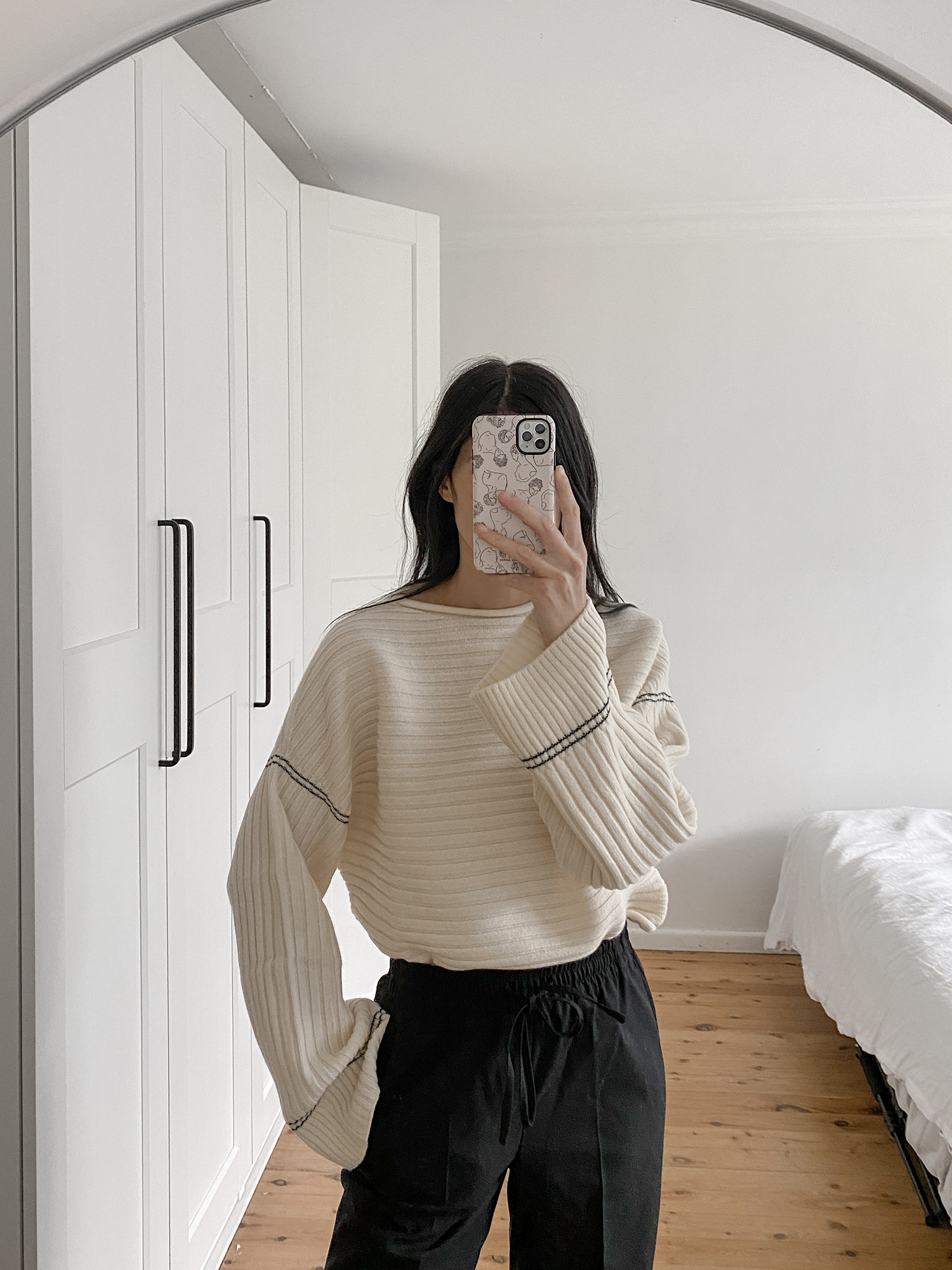 Arket rib-knitted wool jumper review 1106167001004