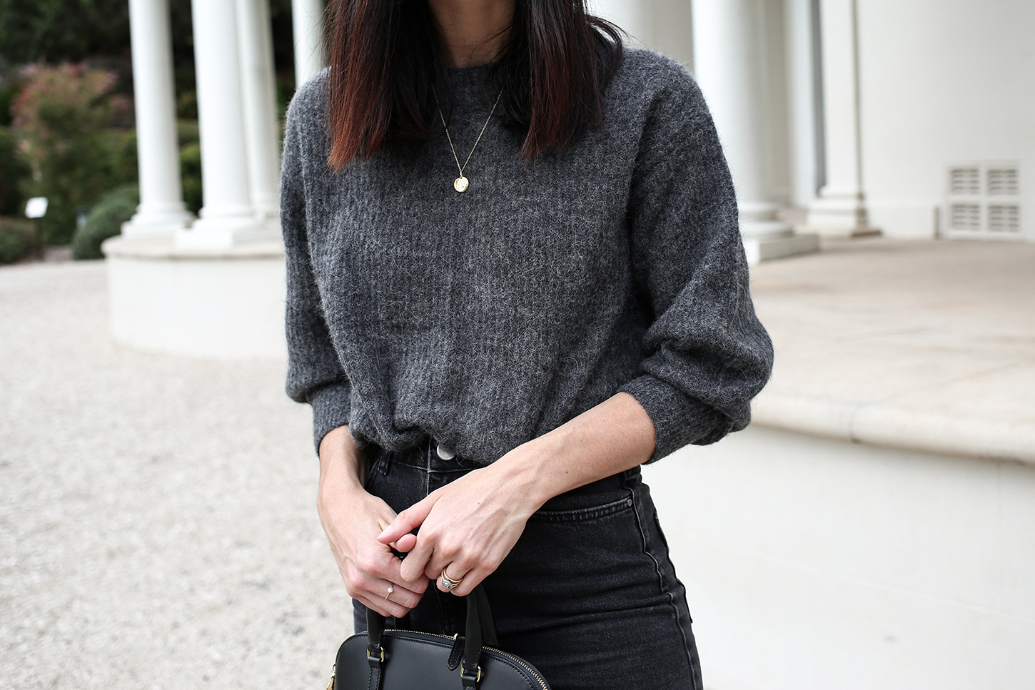 Everlane Alpaca Sweater Review Mademoiselle Minimal Style Blog
