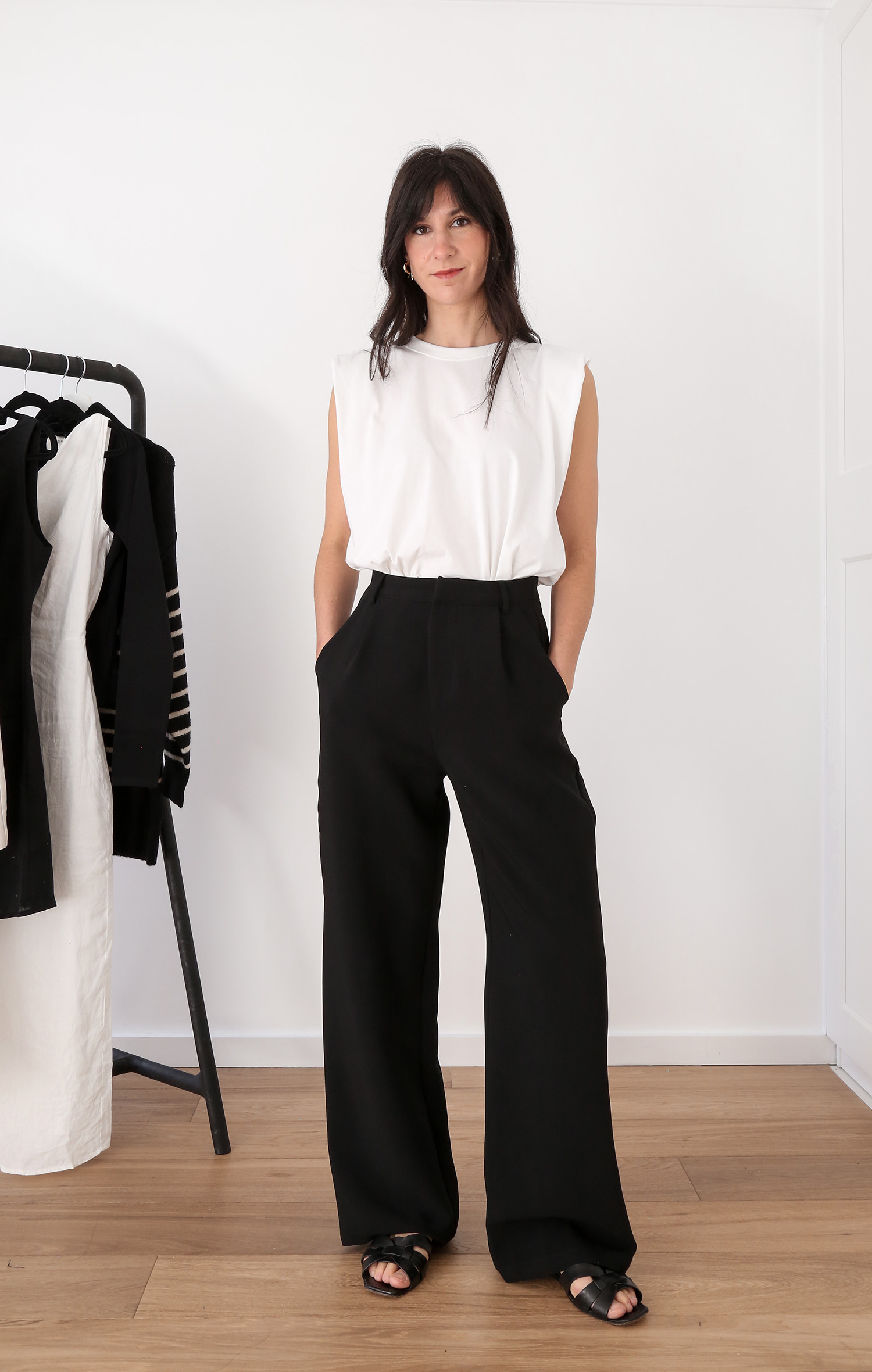 Aiden off-white muscle tank