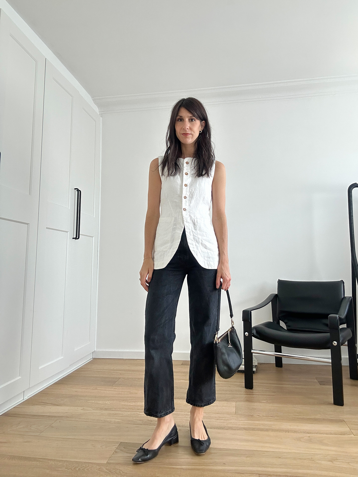 Four ways to style a longline vest