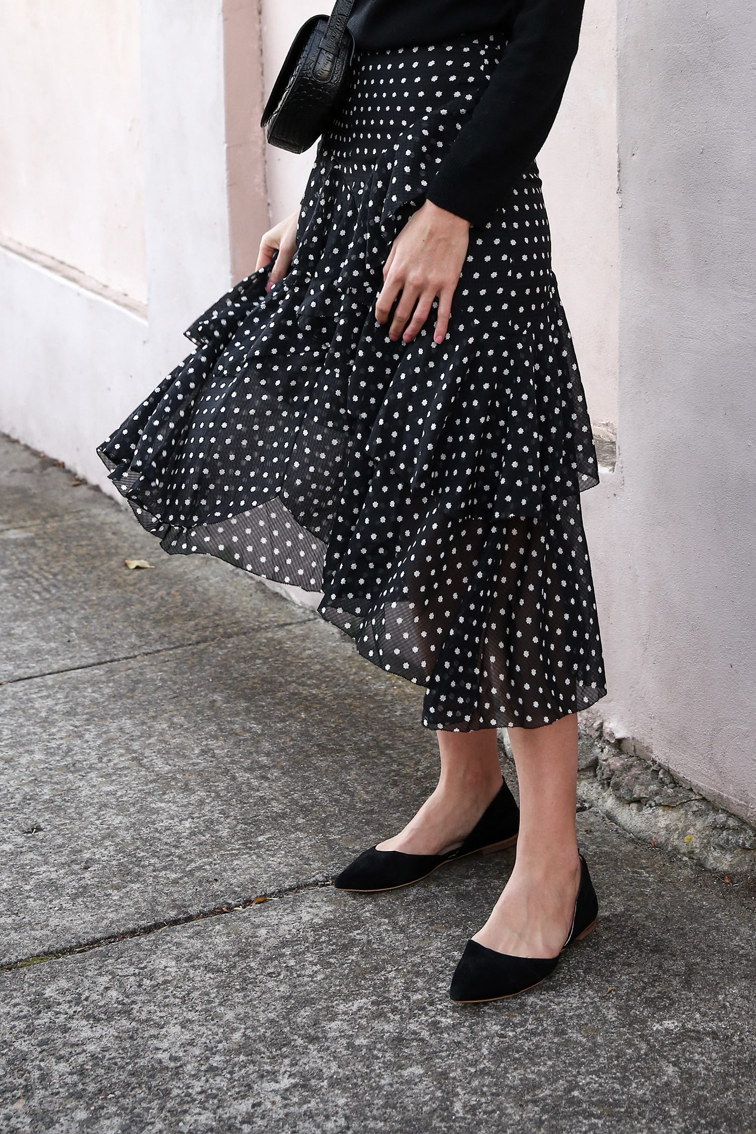 Sharing a new 5PFW purchase a Lover ruffle midi skirt