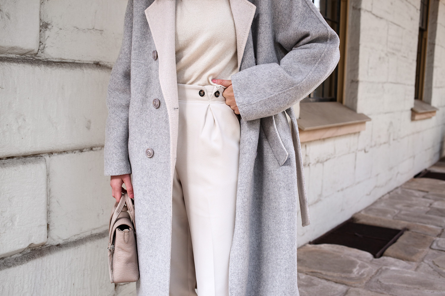 How Im wearing monochrome this winter