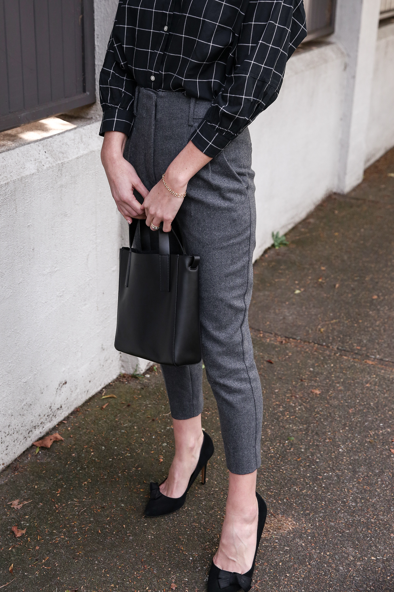 everlane leather tote