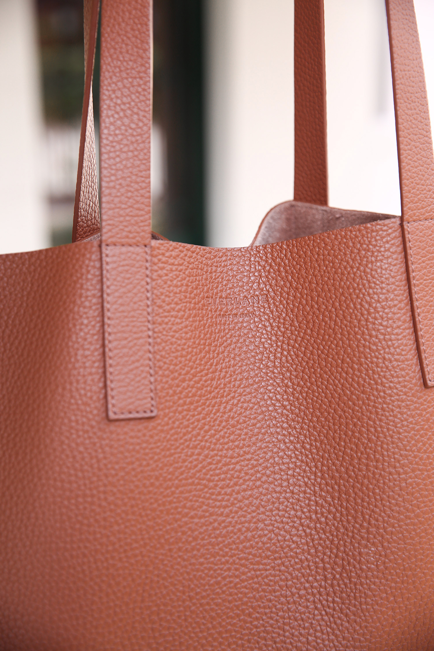 everlane leather tote bolsa
