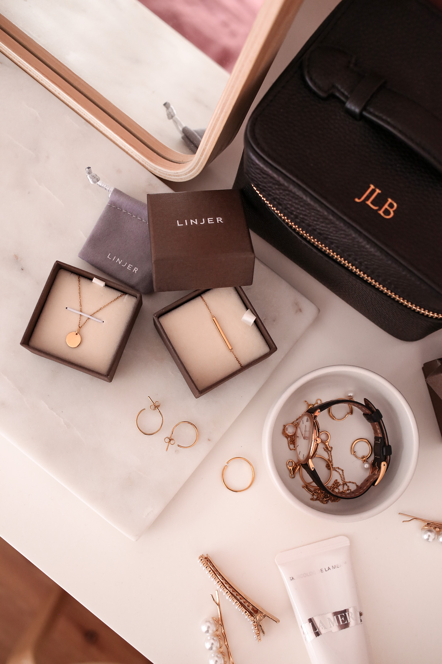 A look at Linjer’s new jewelry line