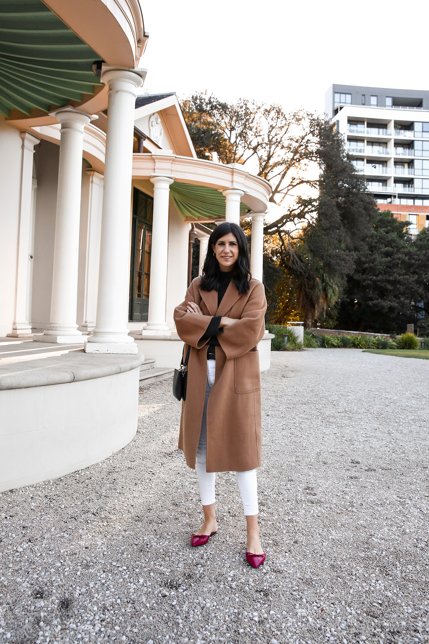 The Curated Classic Camel Coat Review