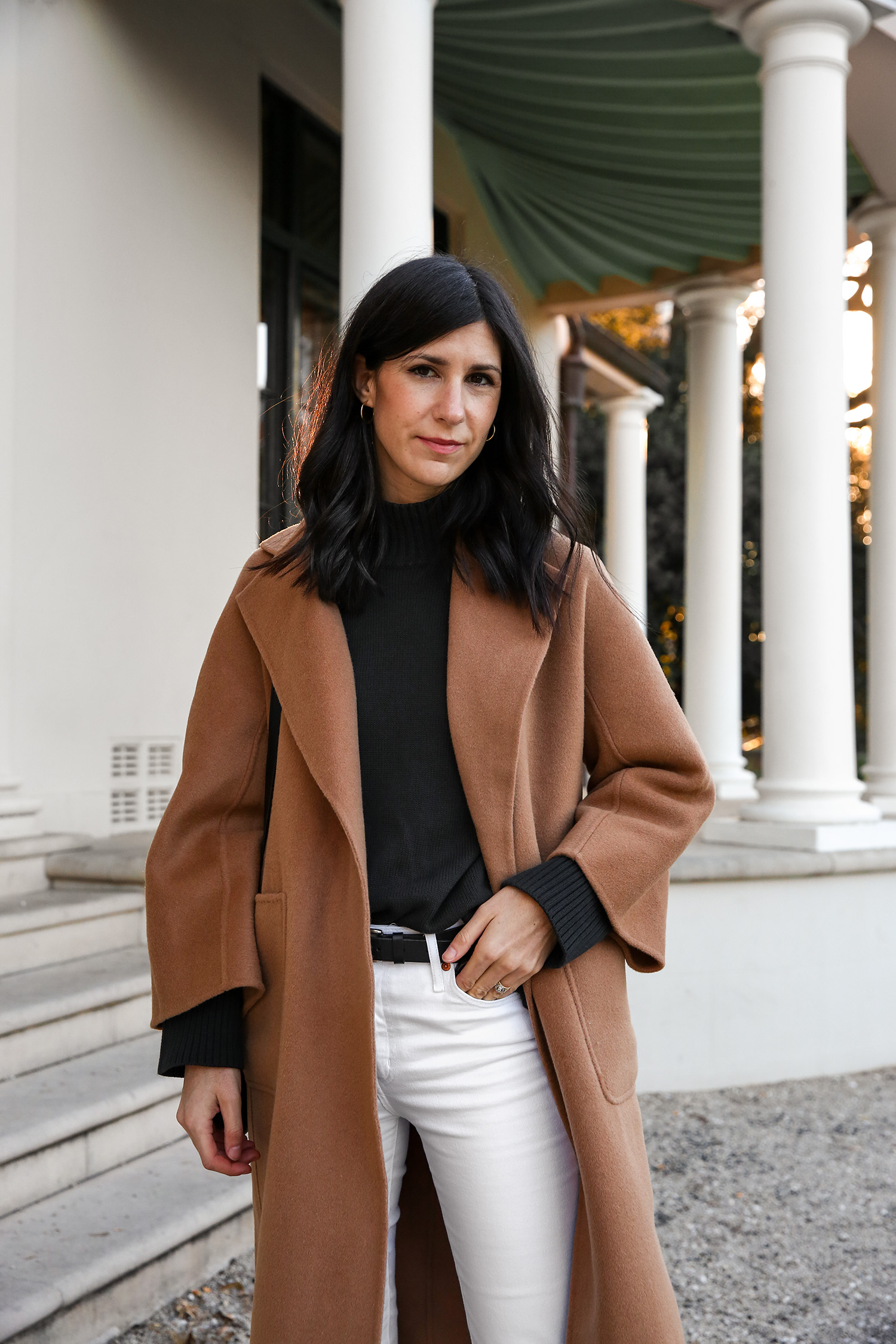 The Curated Classic Camel Coat Review