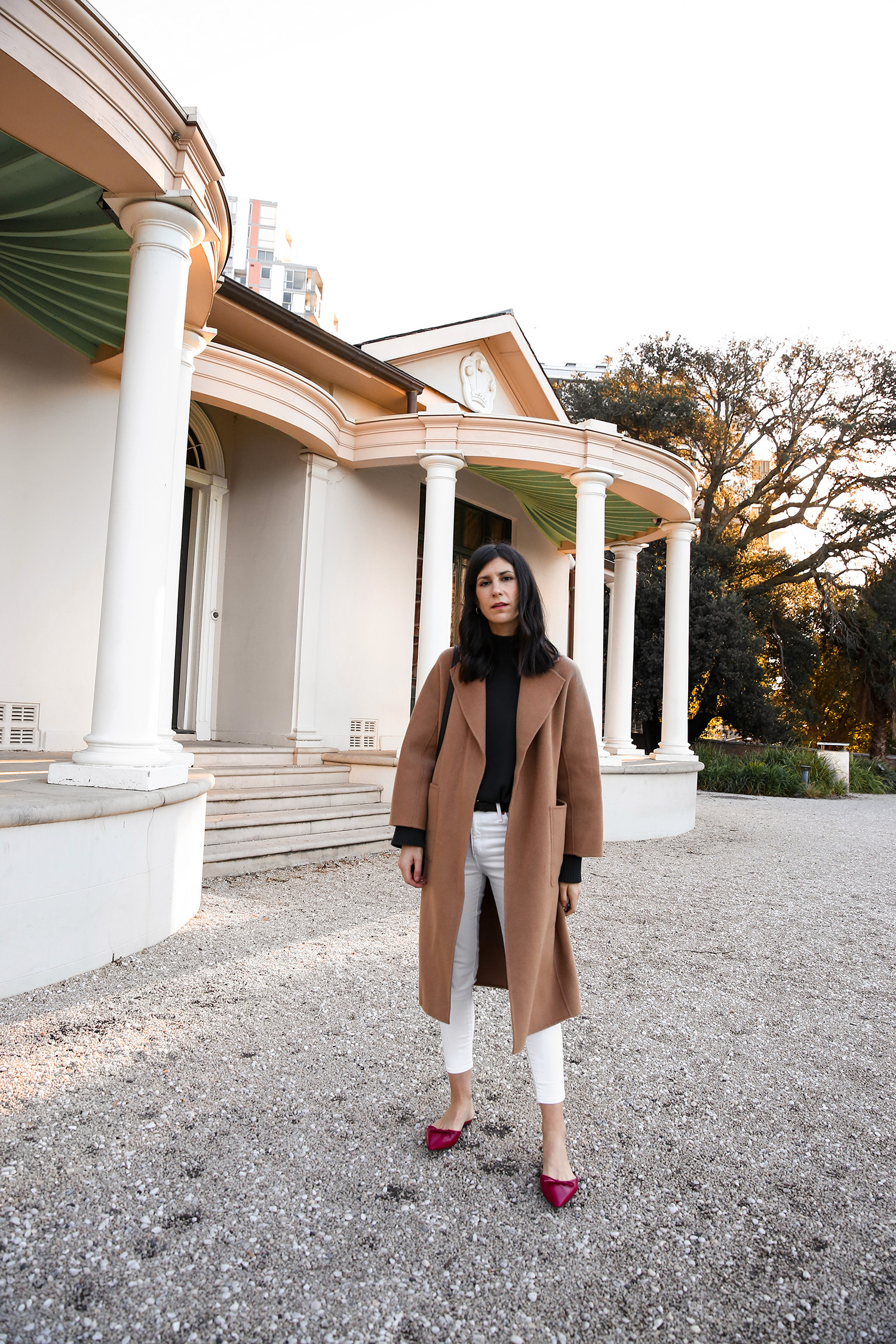 The Curated Classic Camel Coat Review