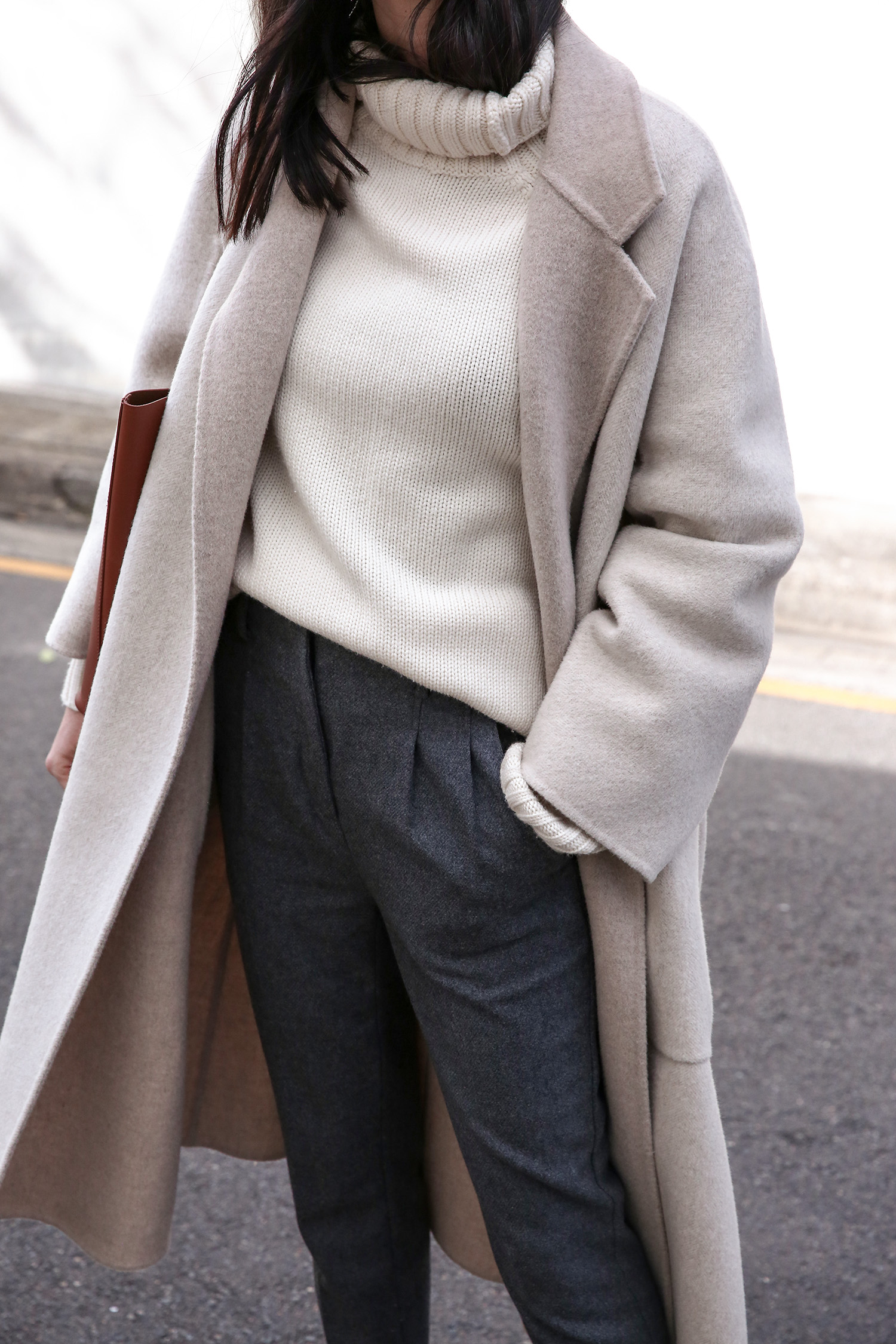 2019 Most Worn Items Kindersalmon wool coat