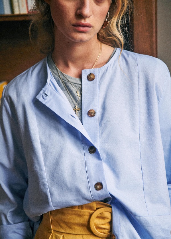 Sezane Fall 2019 October - Ines Shirt