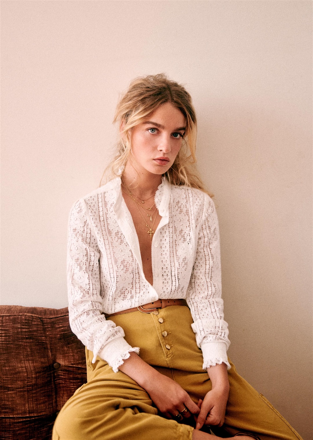 Sezane Fall 2019 October - Cuzco Shirt