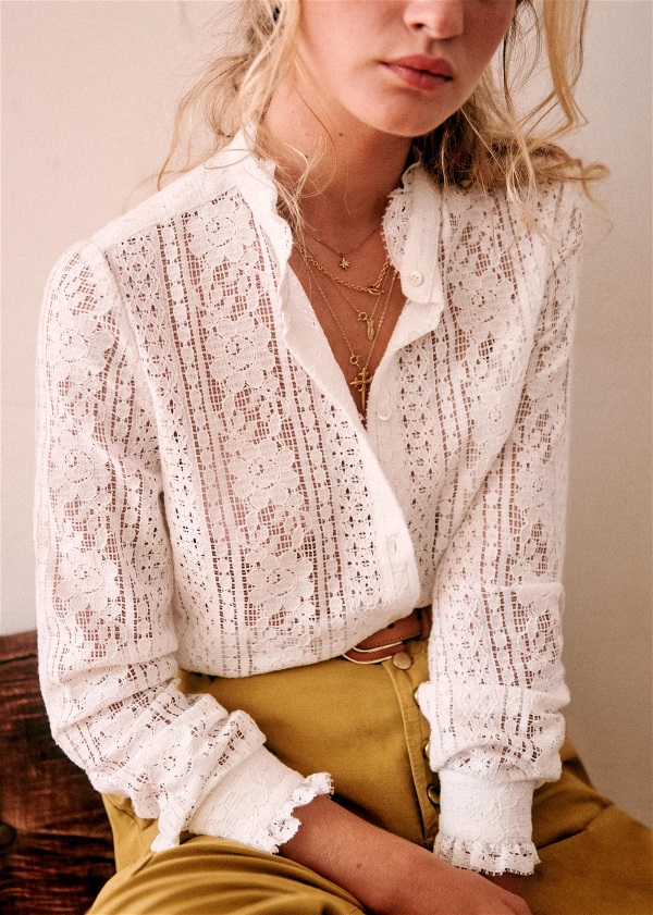 Sezane Fall 2019 October - Cuzco Shirt