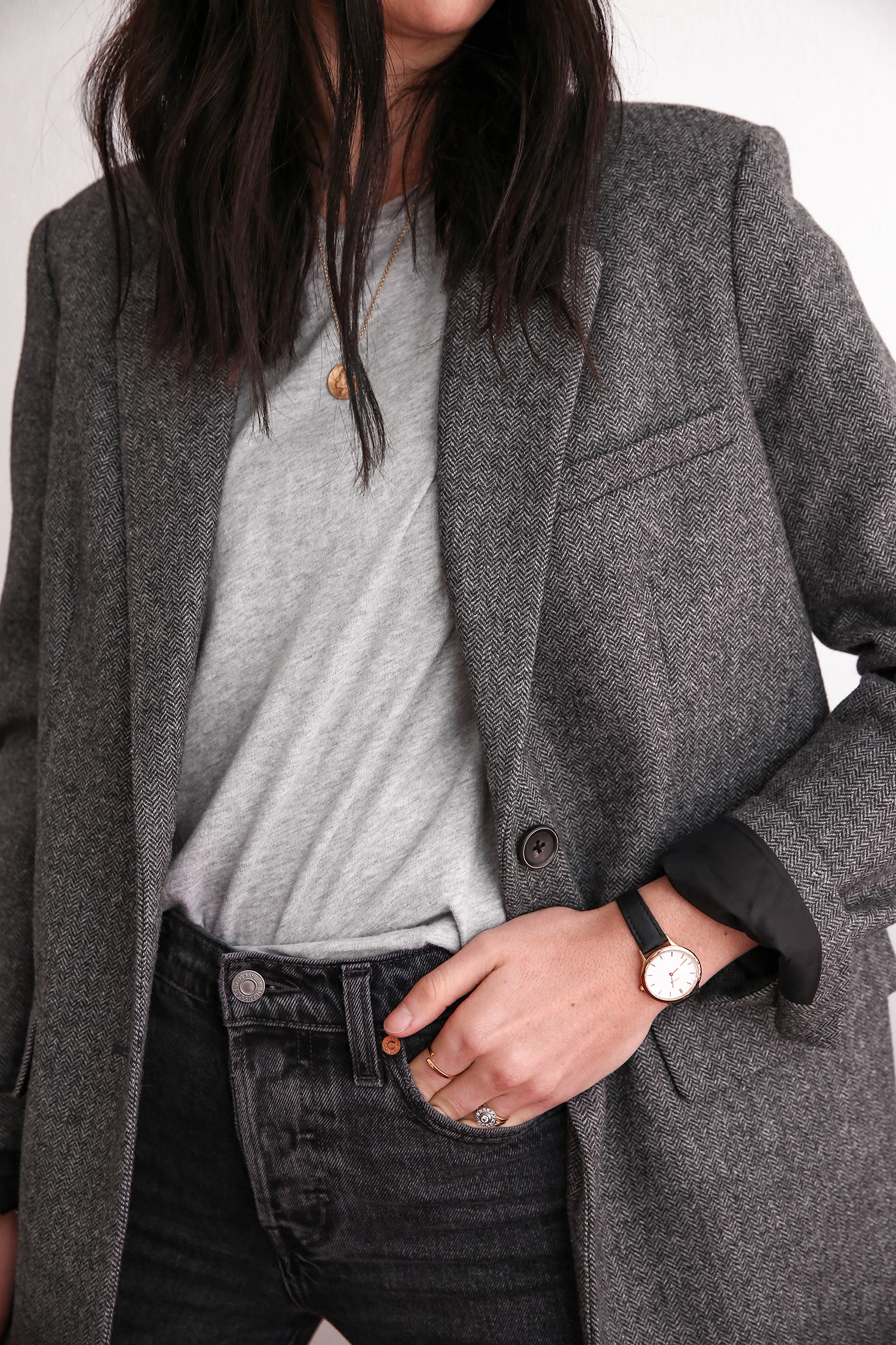 Everlane oversized wool blazer