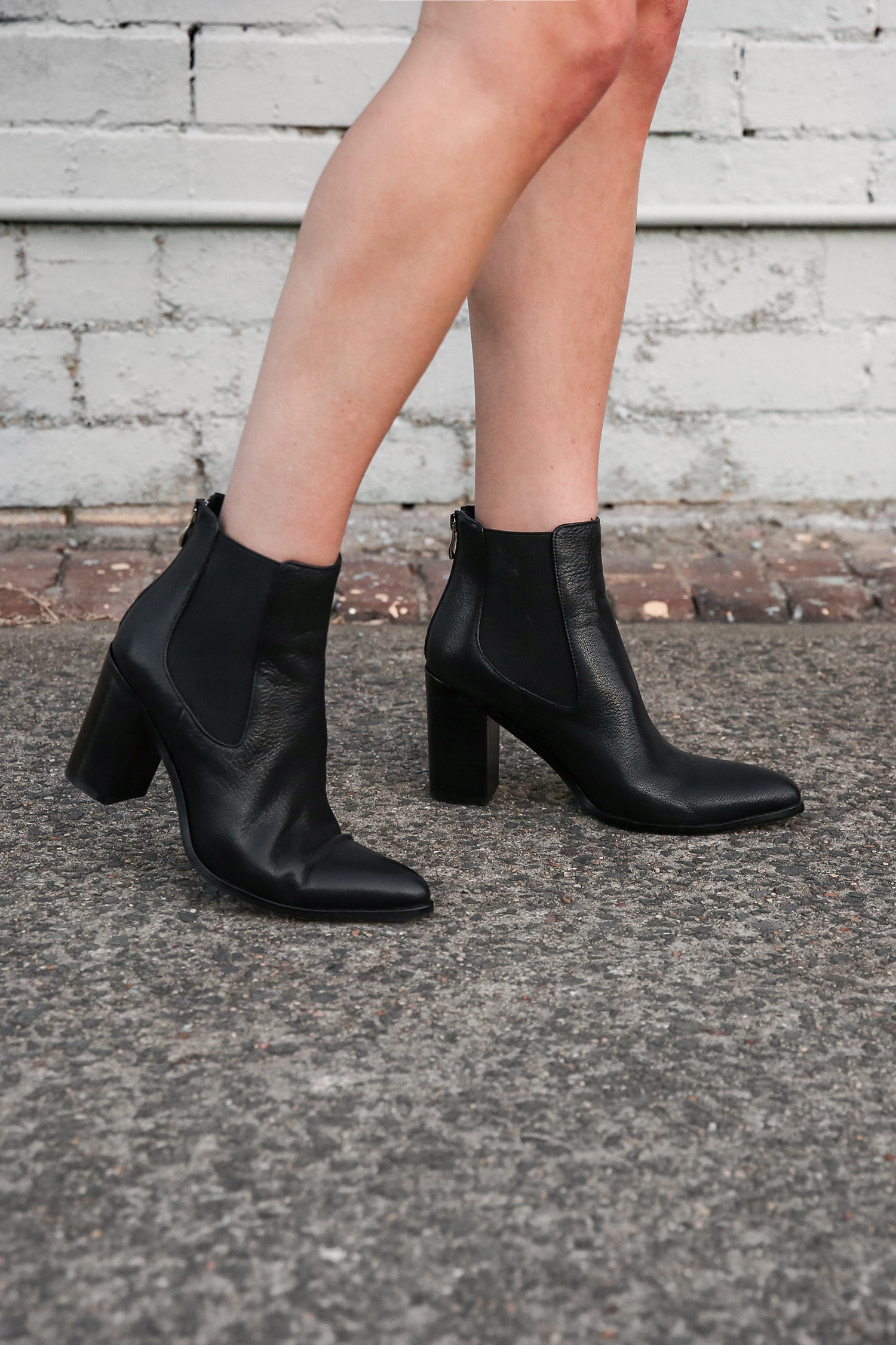 Jamie Lee of Mademoiselle wearing Midas Babes Boots