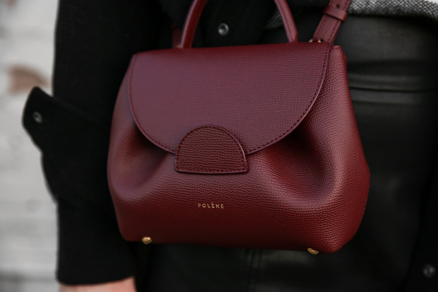 Polene Number One Nano Bag Review - Mademoiselle | Minimal Style Blog