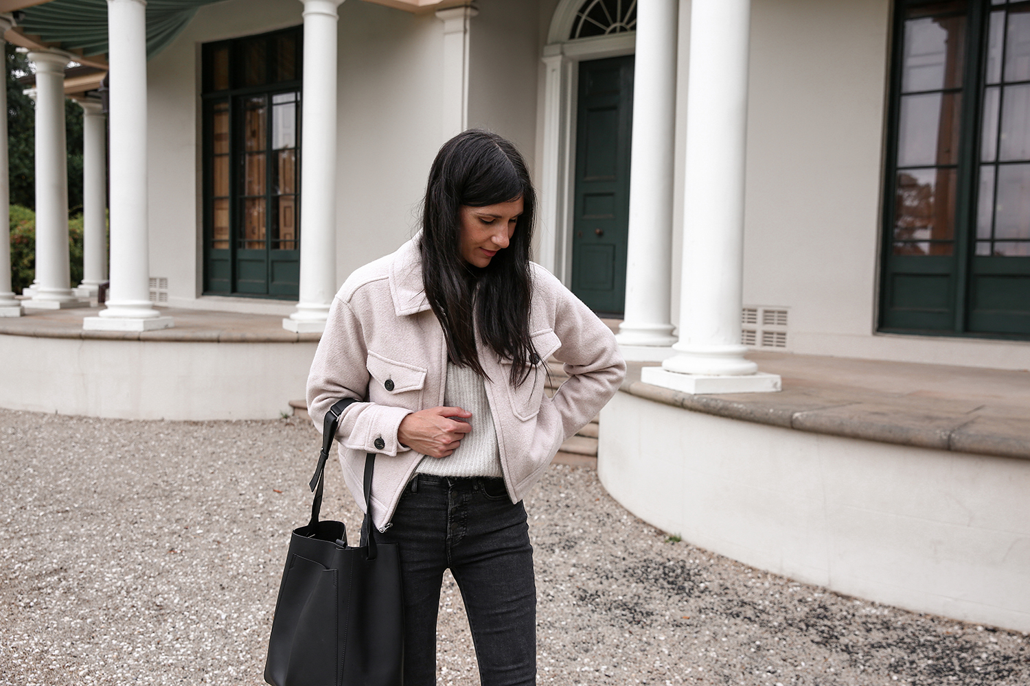 Everlane wool mackinaw jacket review