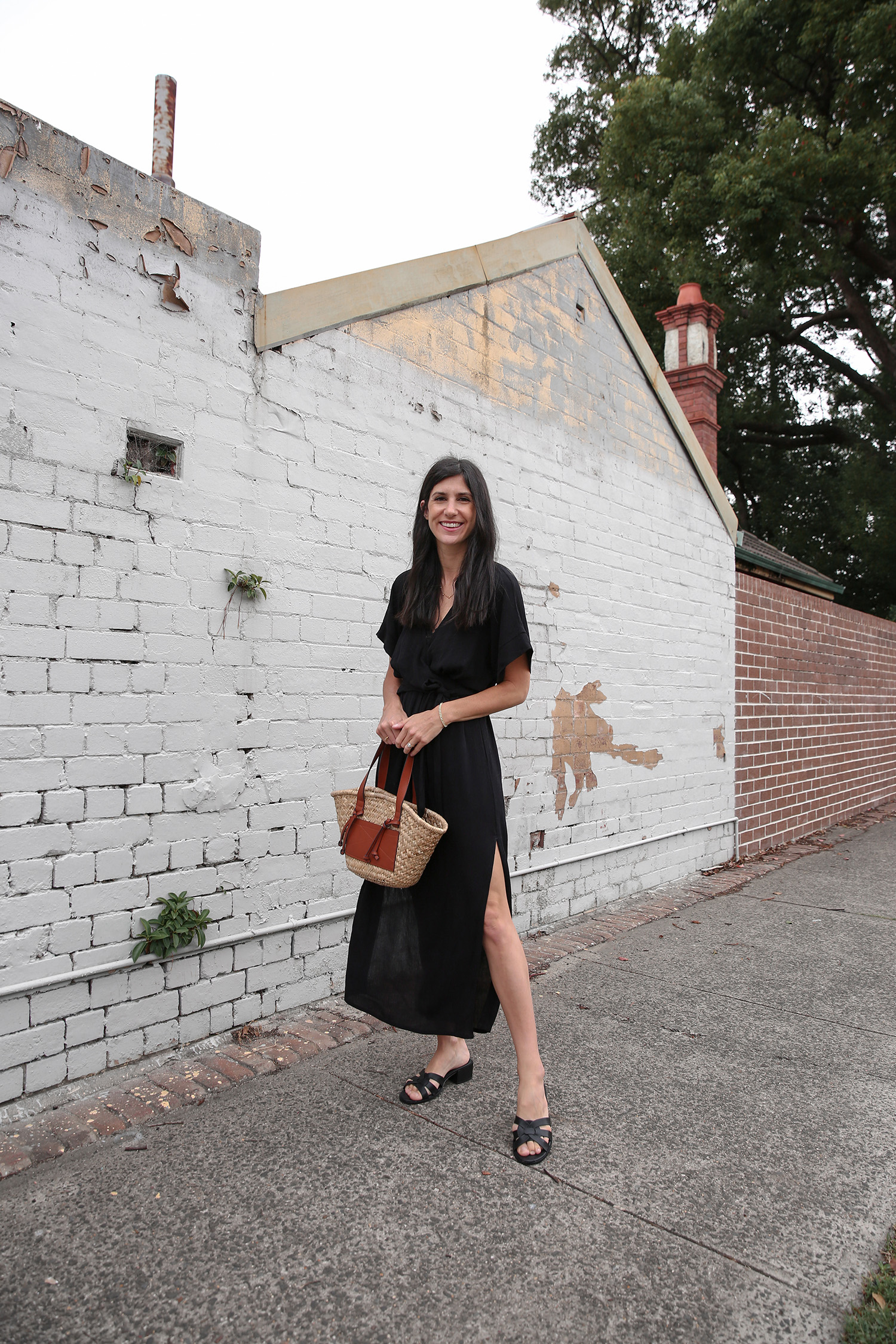 Hazel and Oak Melody Dress in black