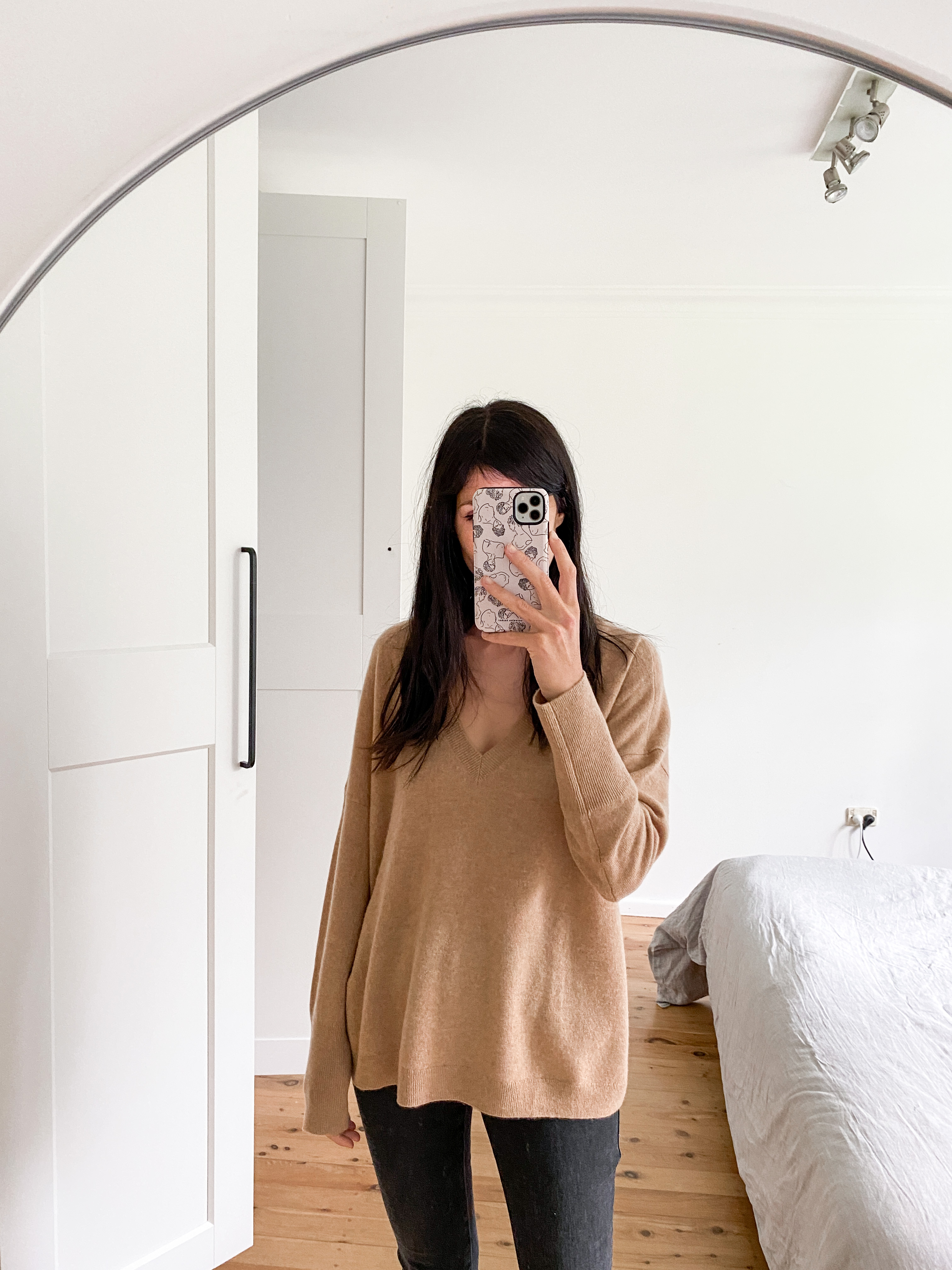 J Crew boyfriend oversized cashmere sweater clothing review