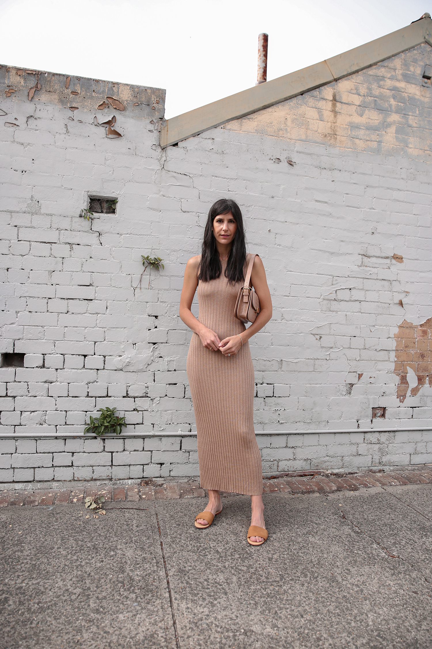 Marle Rita Dress in Camel