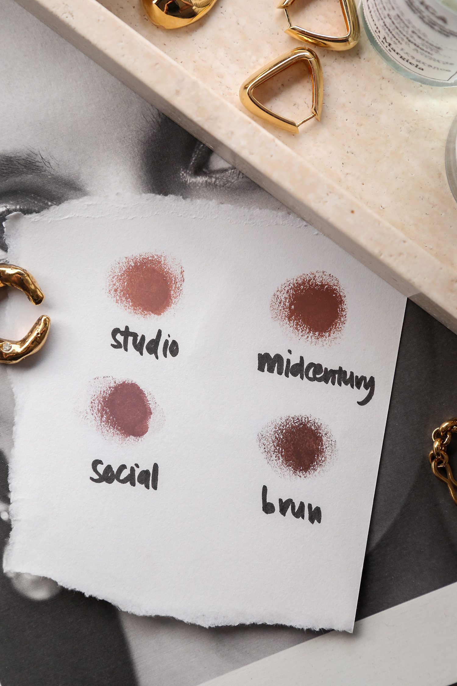 MERIT Beauty Solo Shadow Swatches