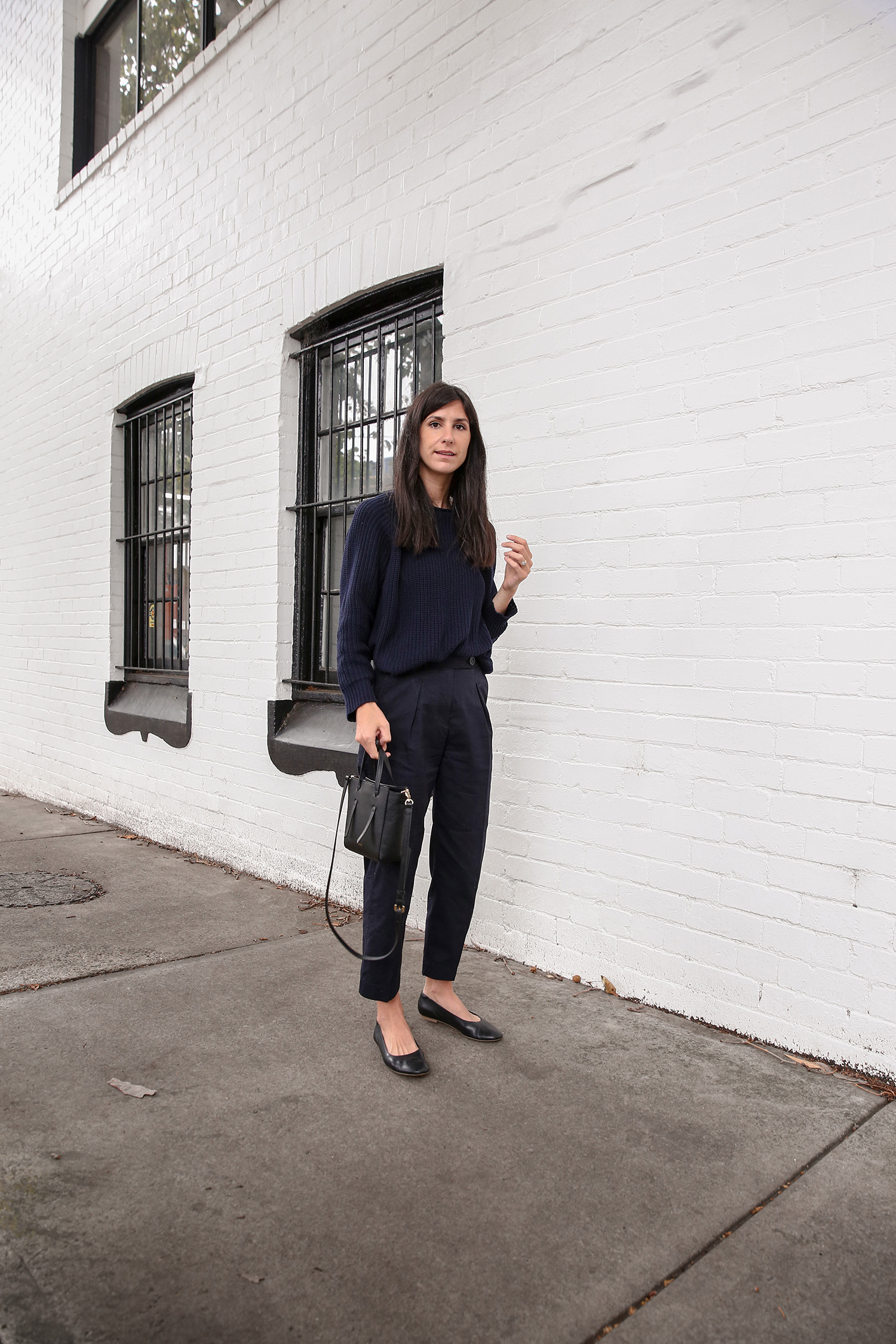 Styling navy & black together