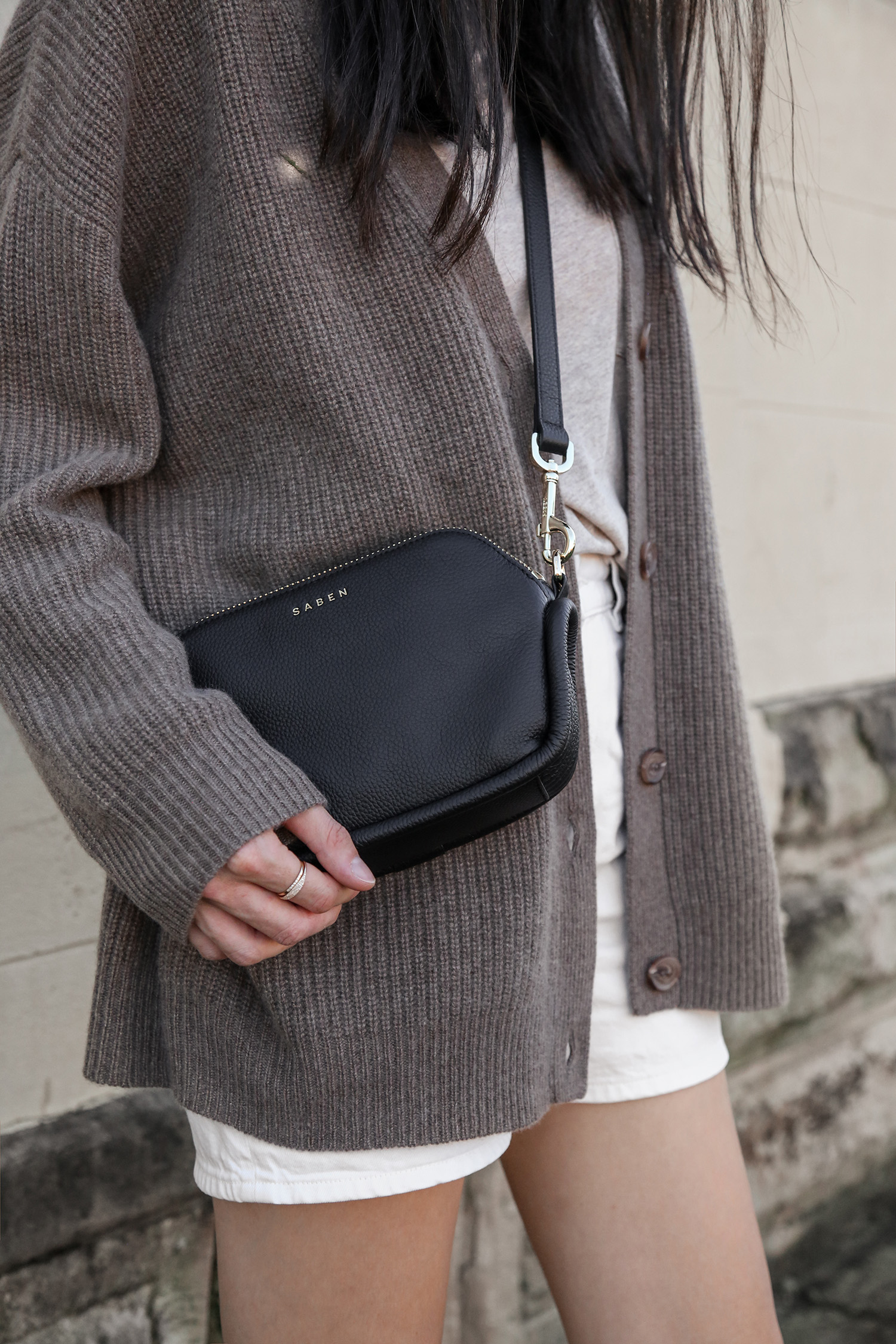 Saben Odile Crossbody Bag Review 12 Month Wear Tear Update Mademoiselle Minimal Style Blog