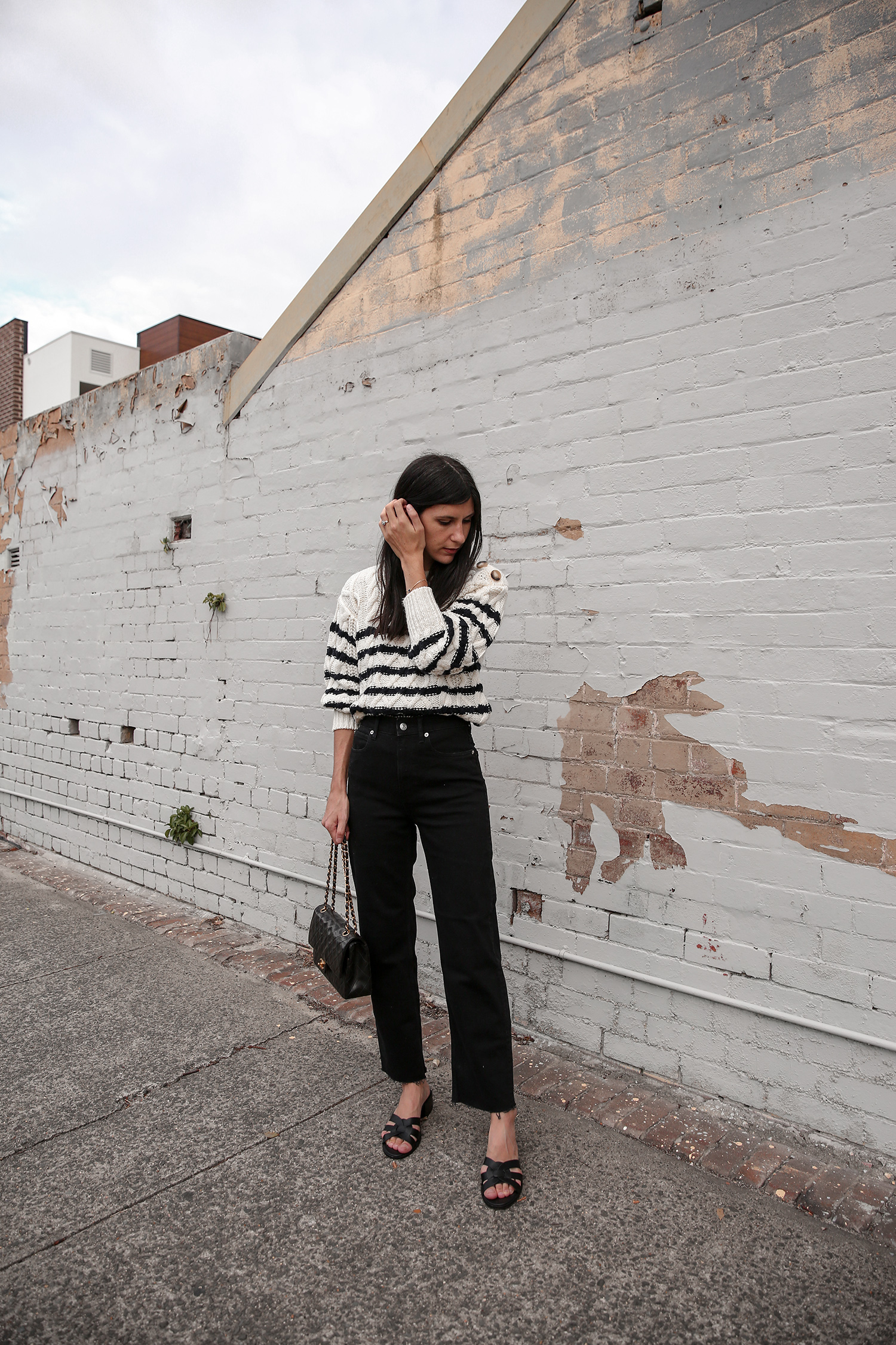 Sezane James Sweater in stripe