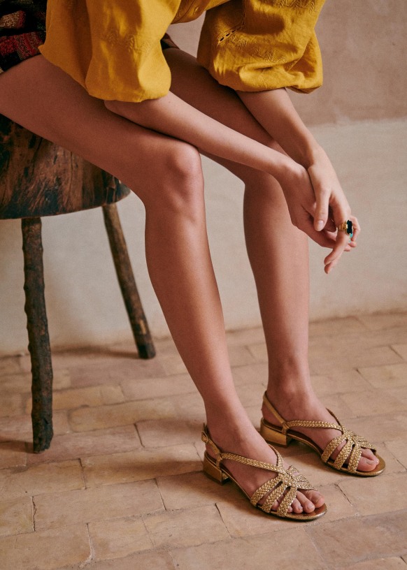 Sezane Rosa Low Sandals