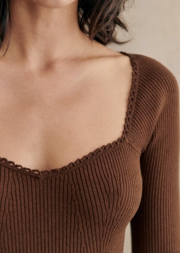 Maha Sweater Khaite Dupe