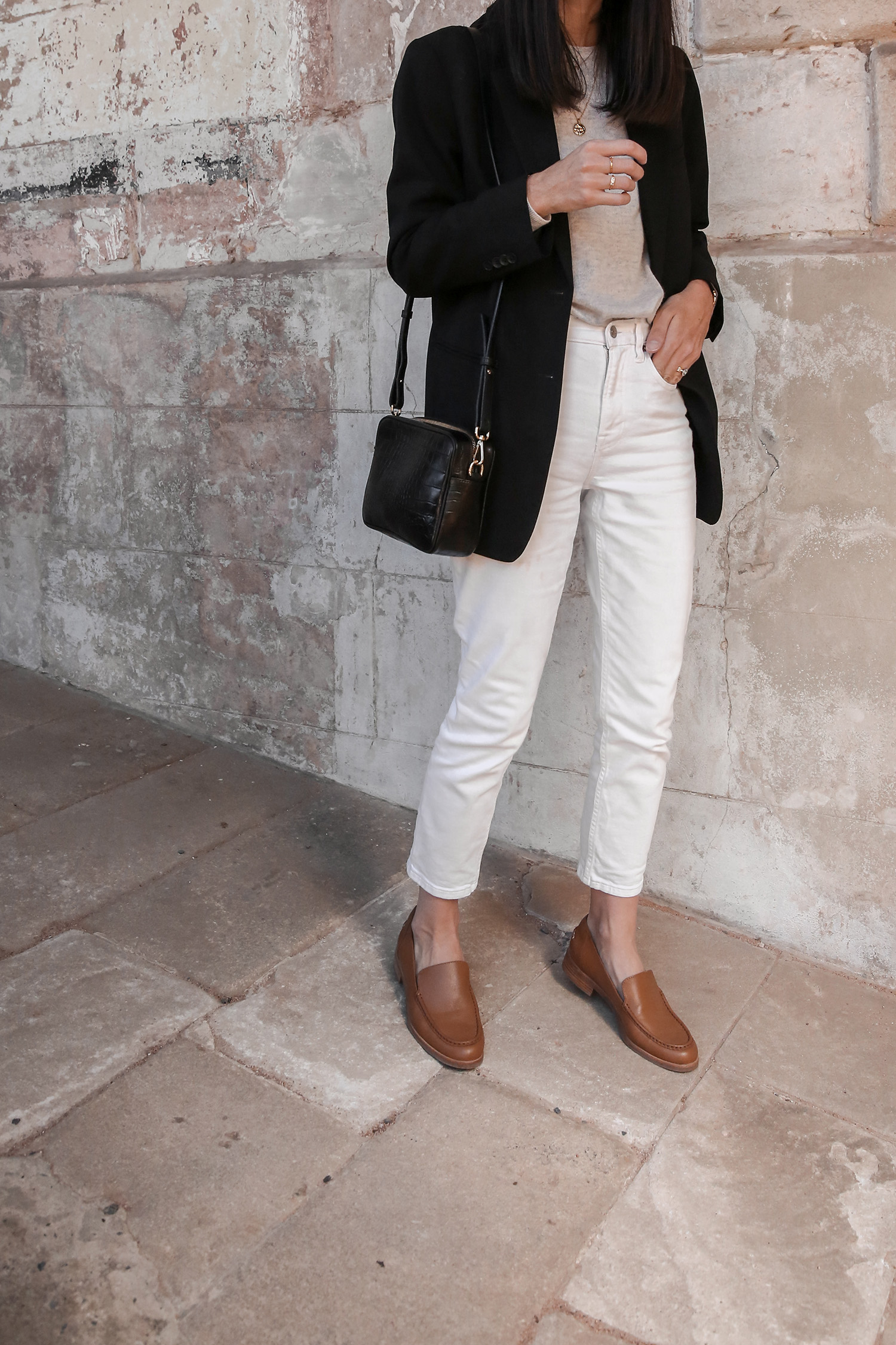 Parisian Style black and white outfit