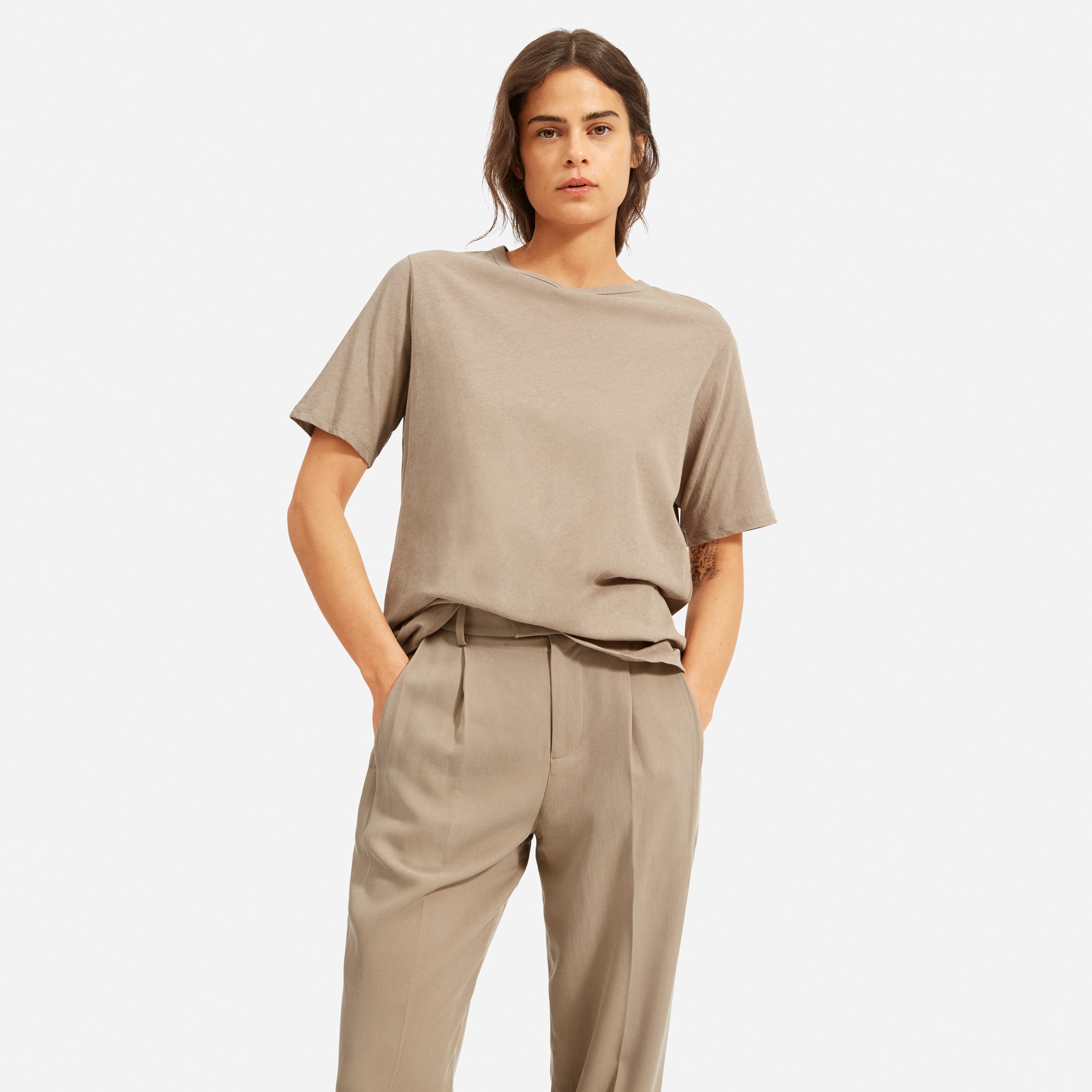 Everlane Air Oversized Crew T Shirt