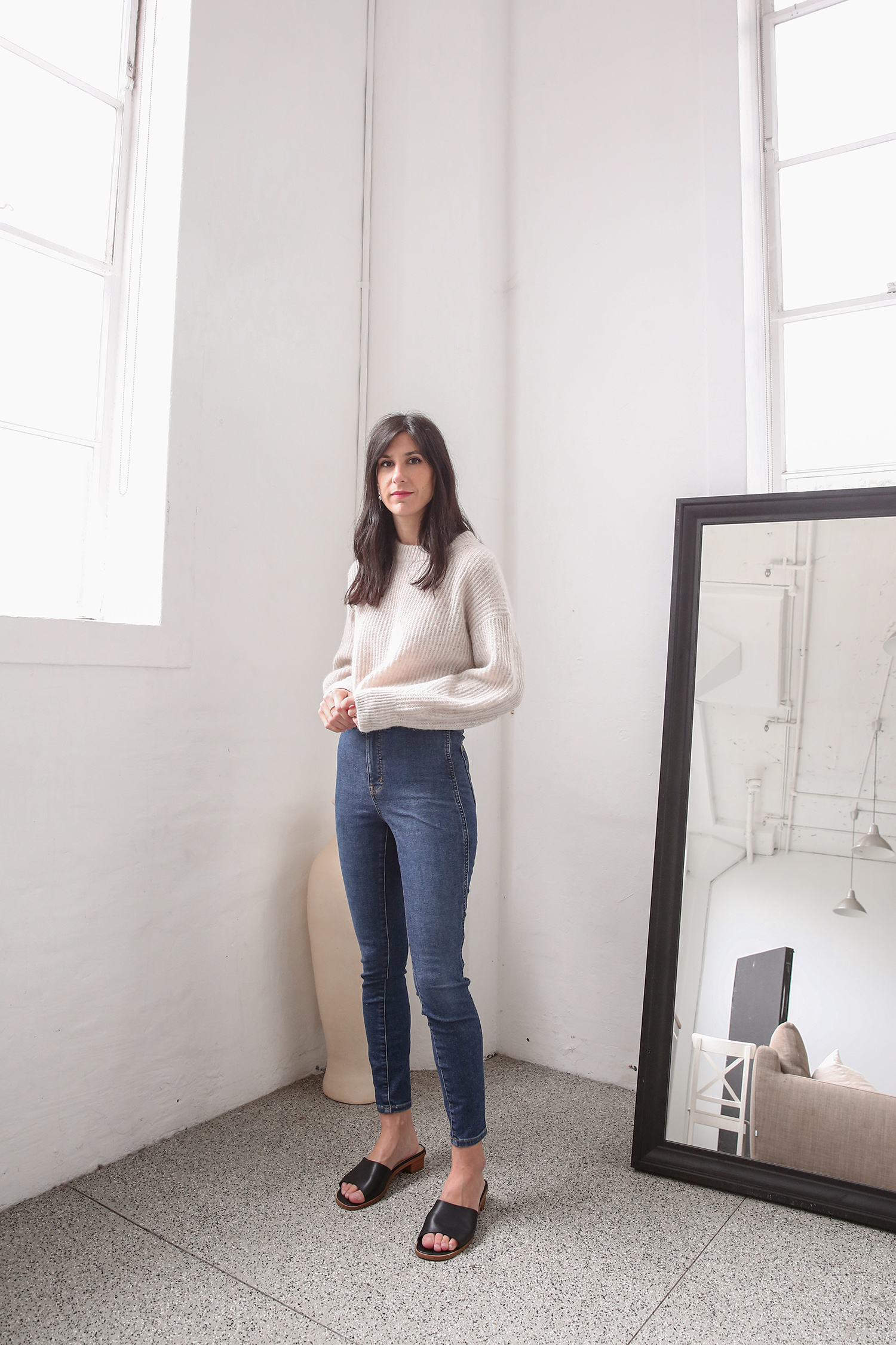 Everlane Way High Skinny Jean