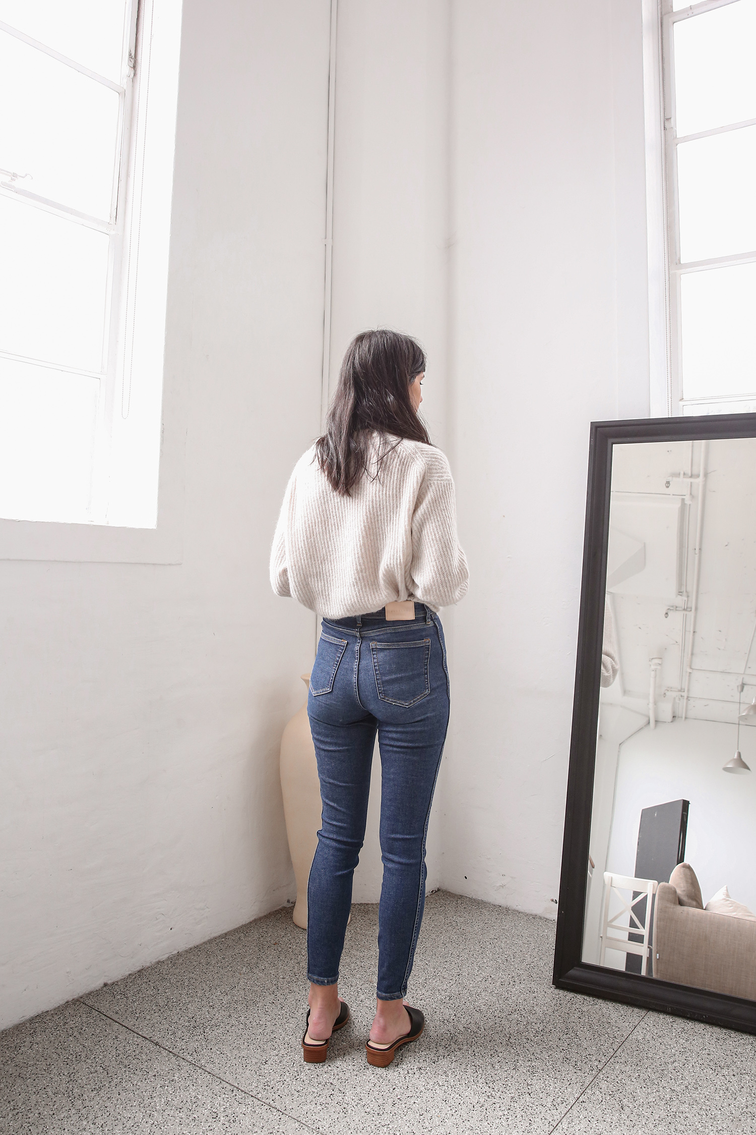 Everlane Super-Straight and Modern Flare Jeans Review : StyleWise