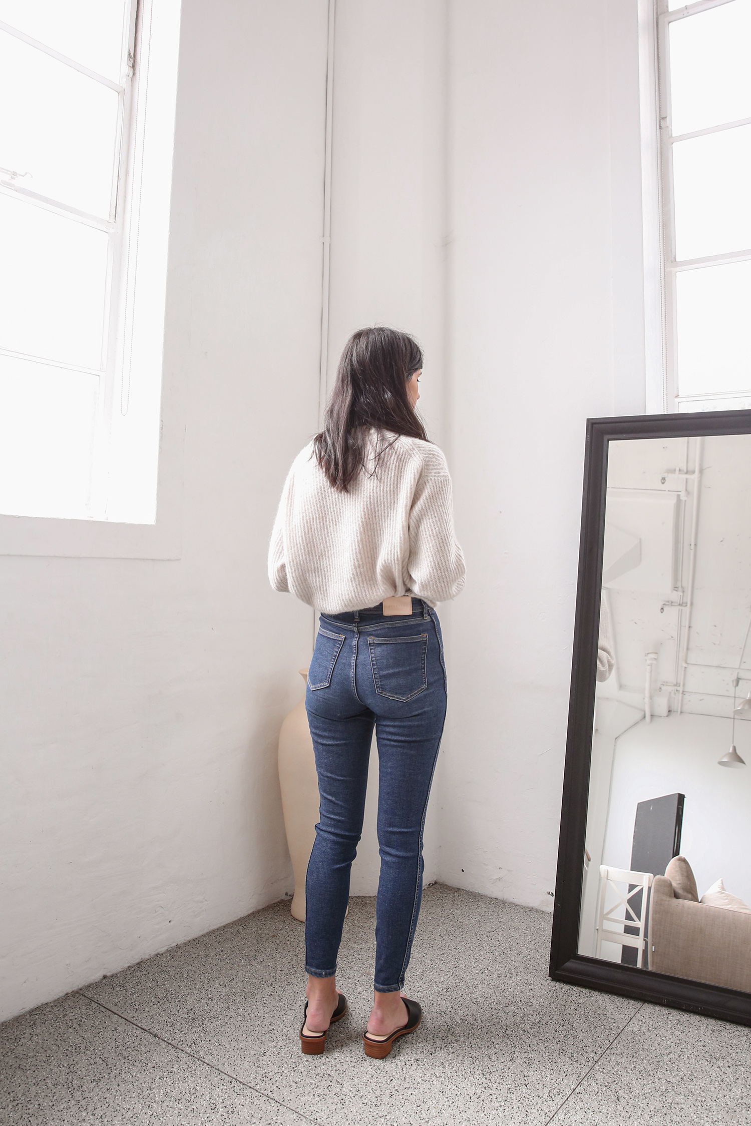 Everlane Way High Skinny Jean