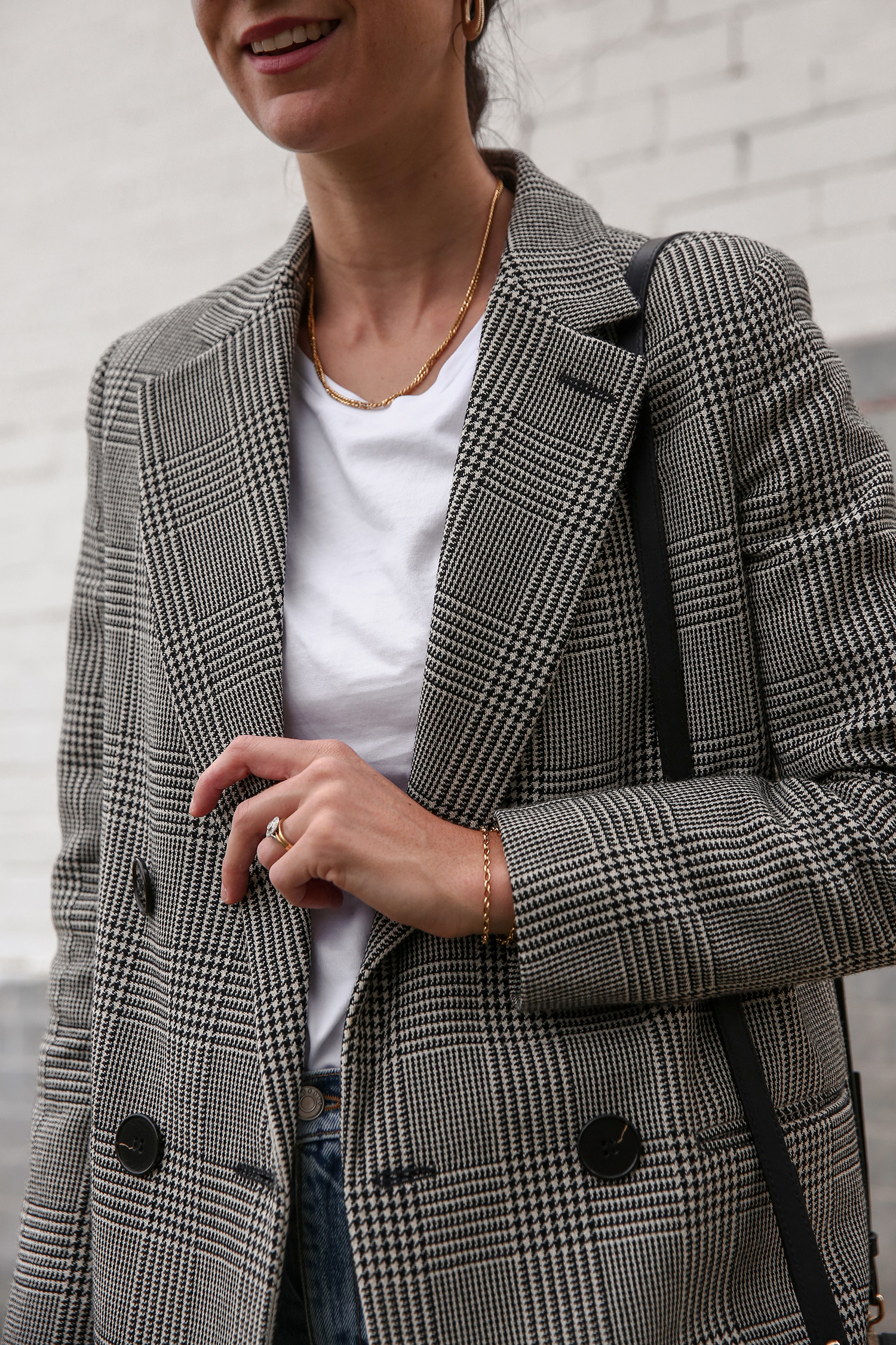 Stella McCartney milly plaid blazer