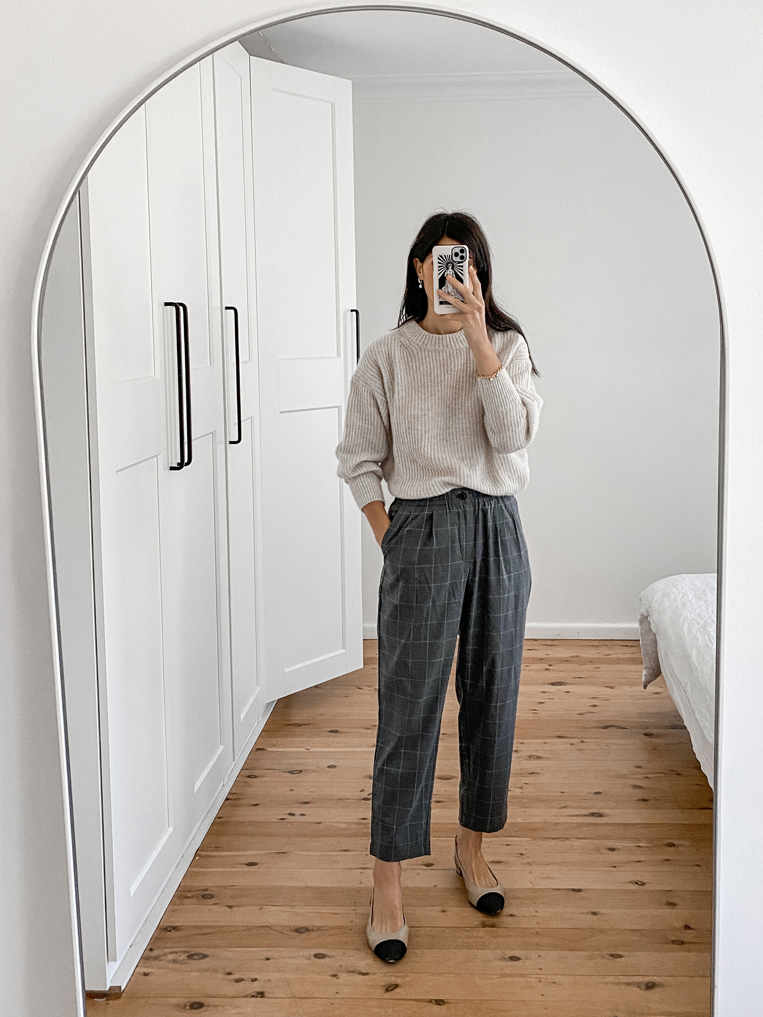 Madewell Plaid Flannel Track Trousers Review