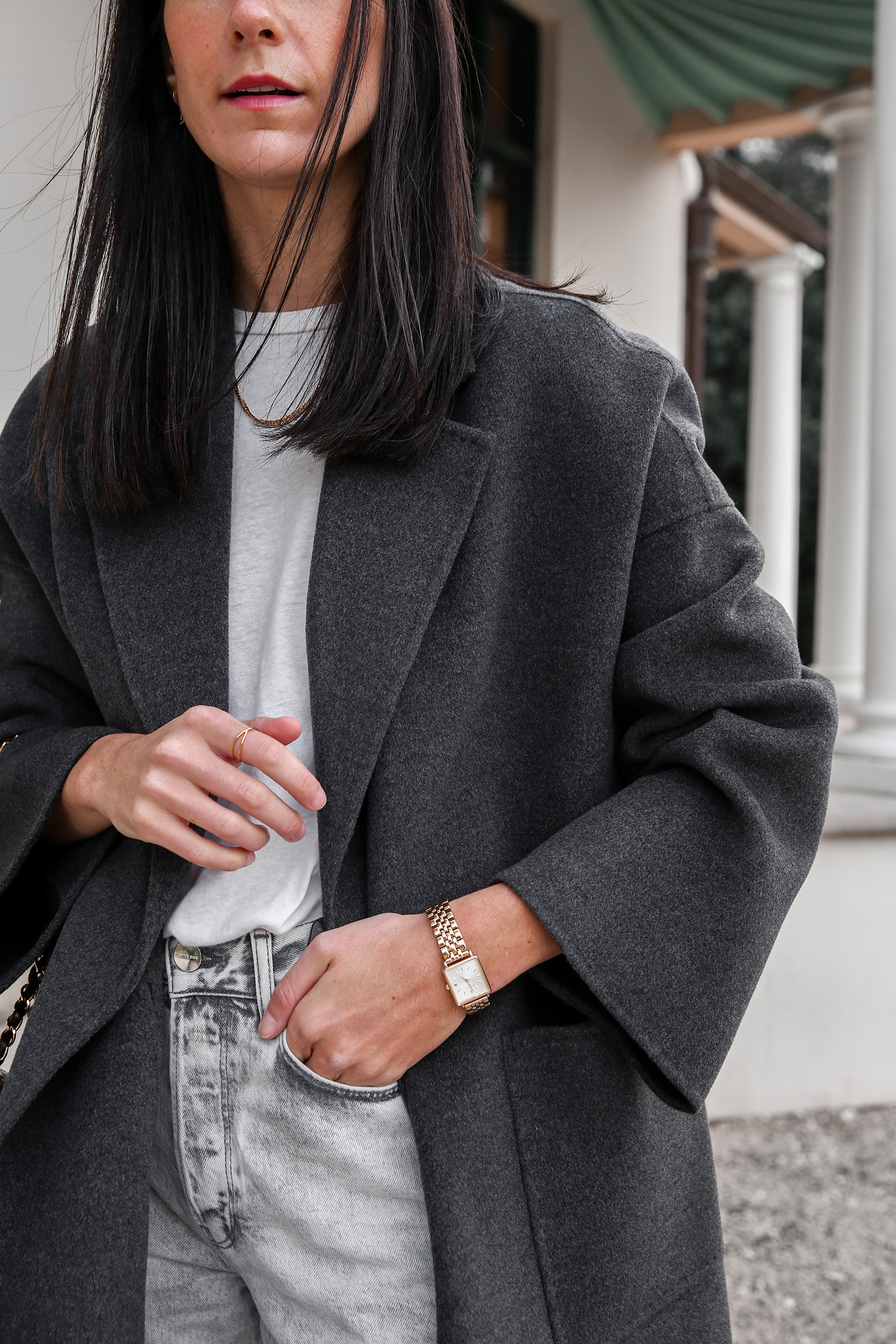 The Curated Boyfriend Coat Review