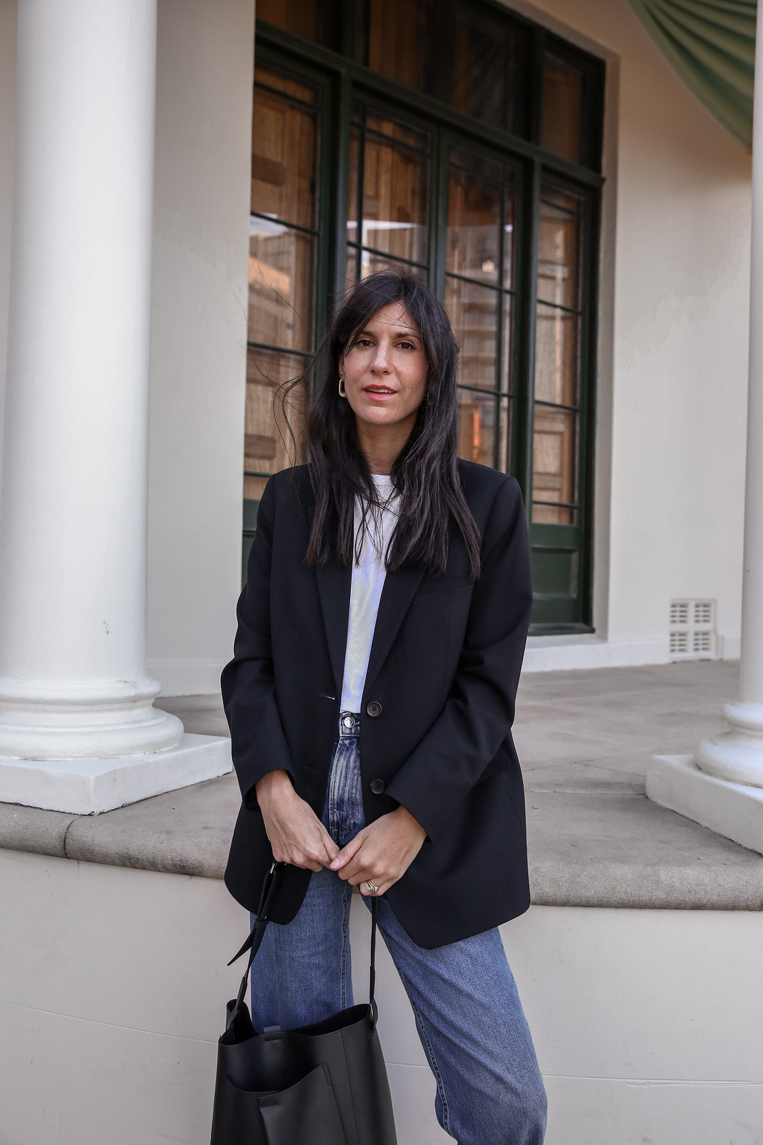 Transitional Season Outfit Ideas with Everlane Mademoiselle Minimal Style Blog