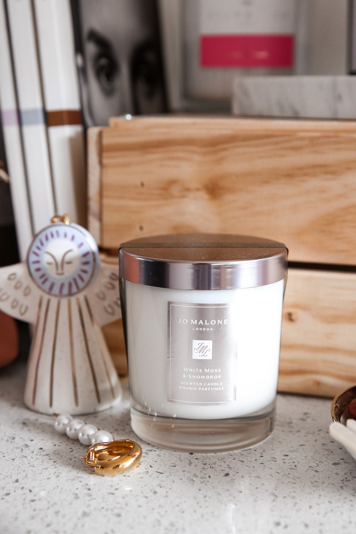 Jo Malone Holiday Collection 2021 White Moss and Snowdrop Candle Review