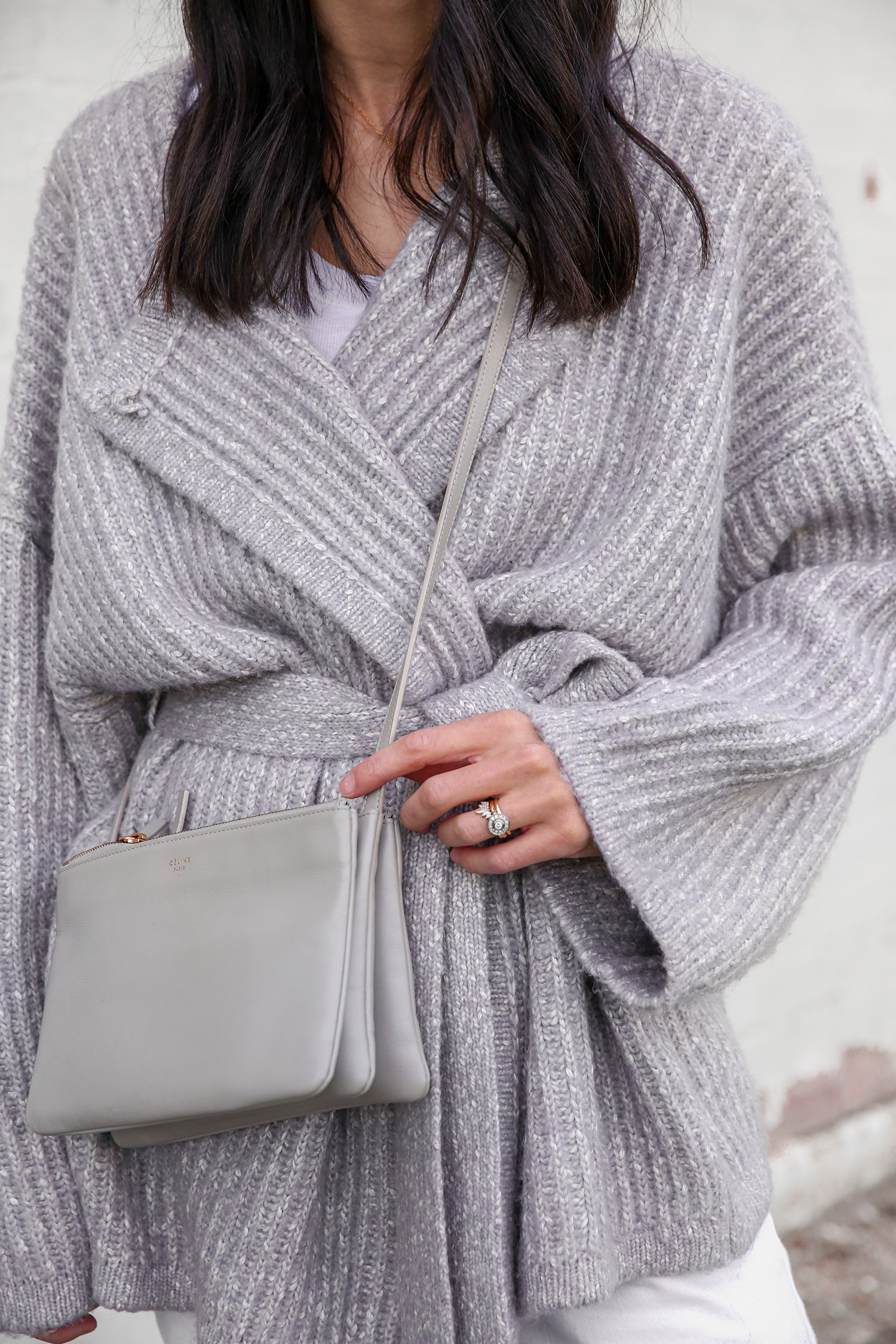 See by Chloe oversized chunky knit cardigan