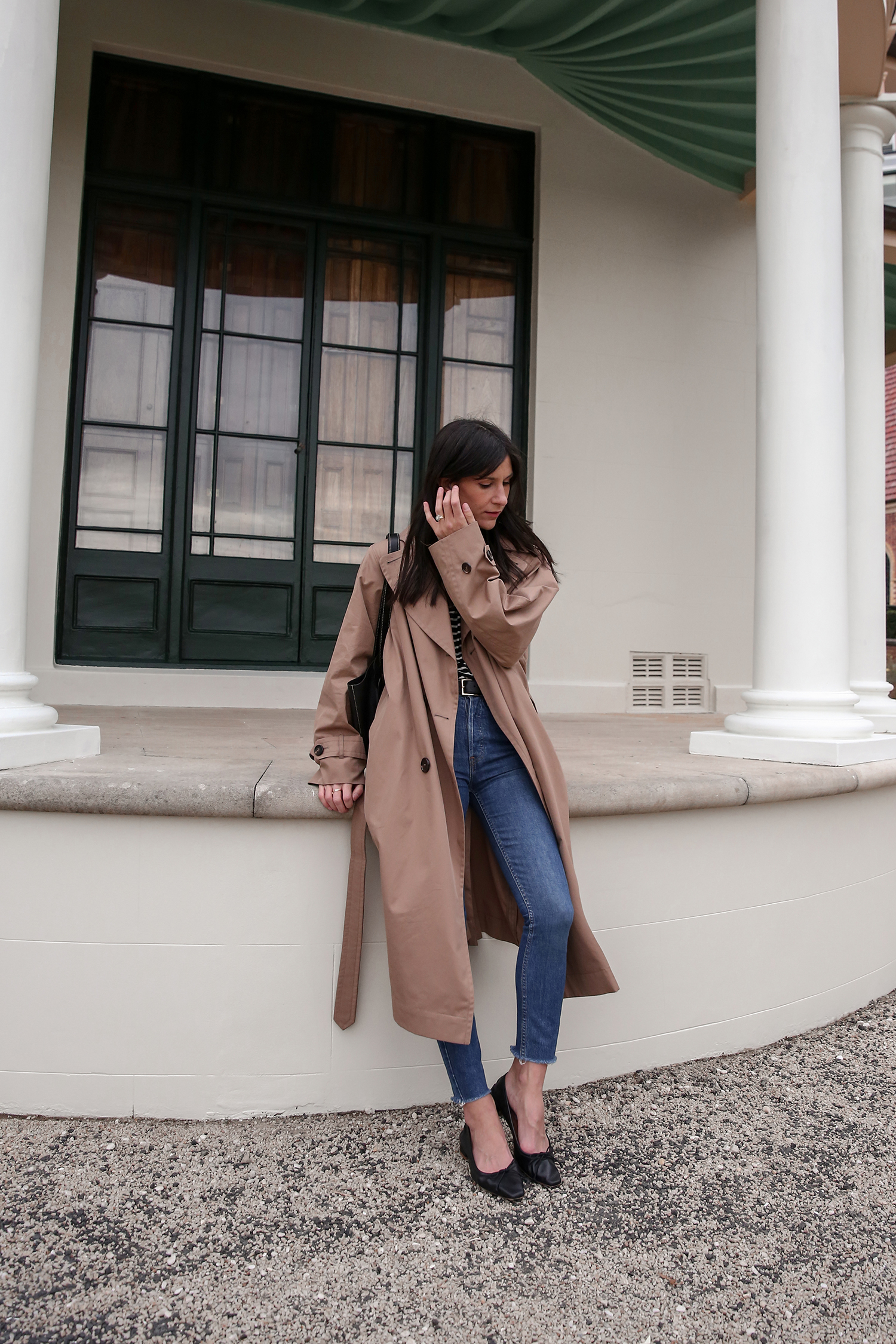 Max Mara diaper trench coat