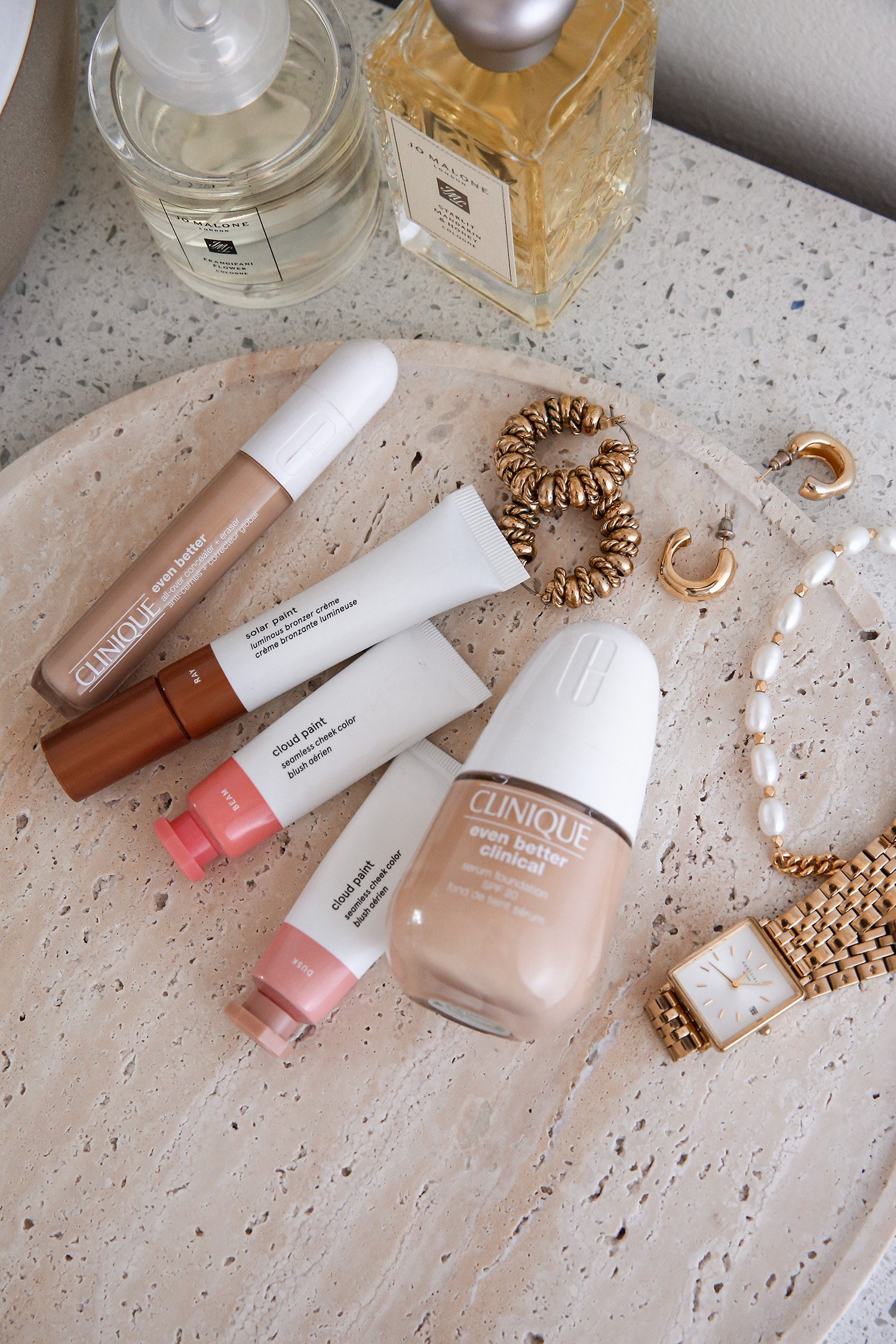 Clinique Even Better Clinical Serum Foundation and Glossier Cloud Paint Review
