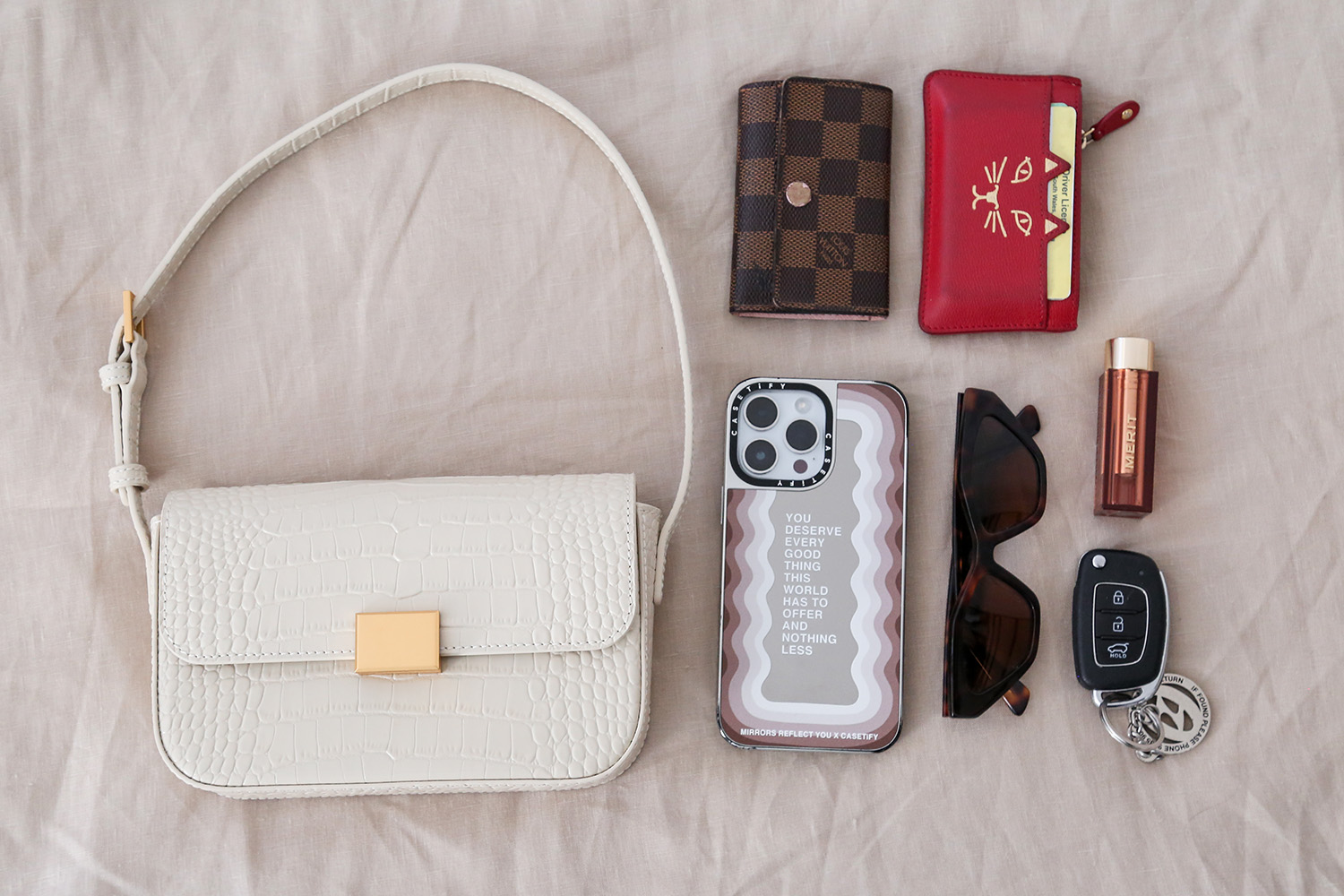 The Curated Mini Shoulder Bag What Fits Inside