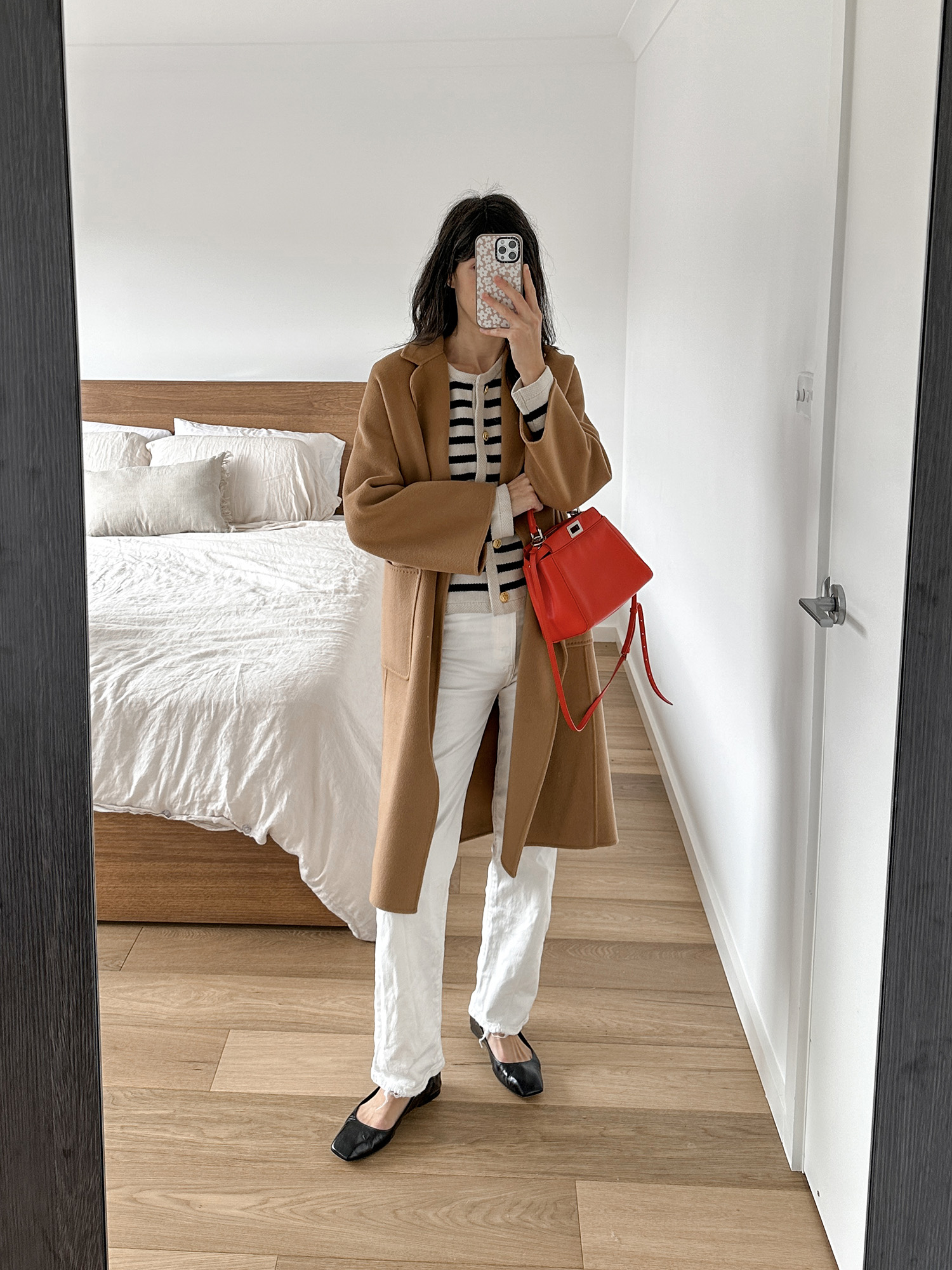 Goelia stripe wool jacket review and discount code