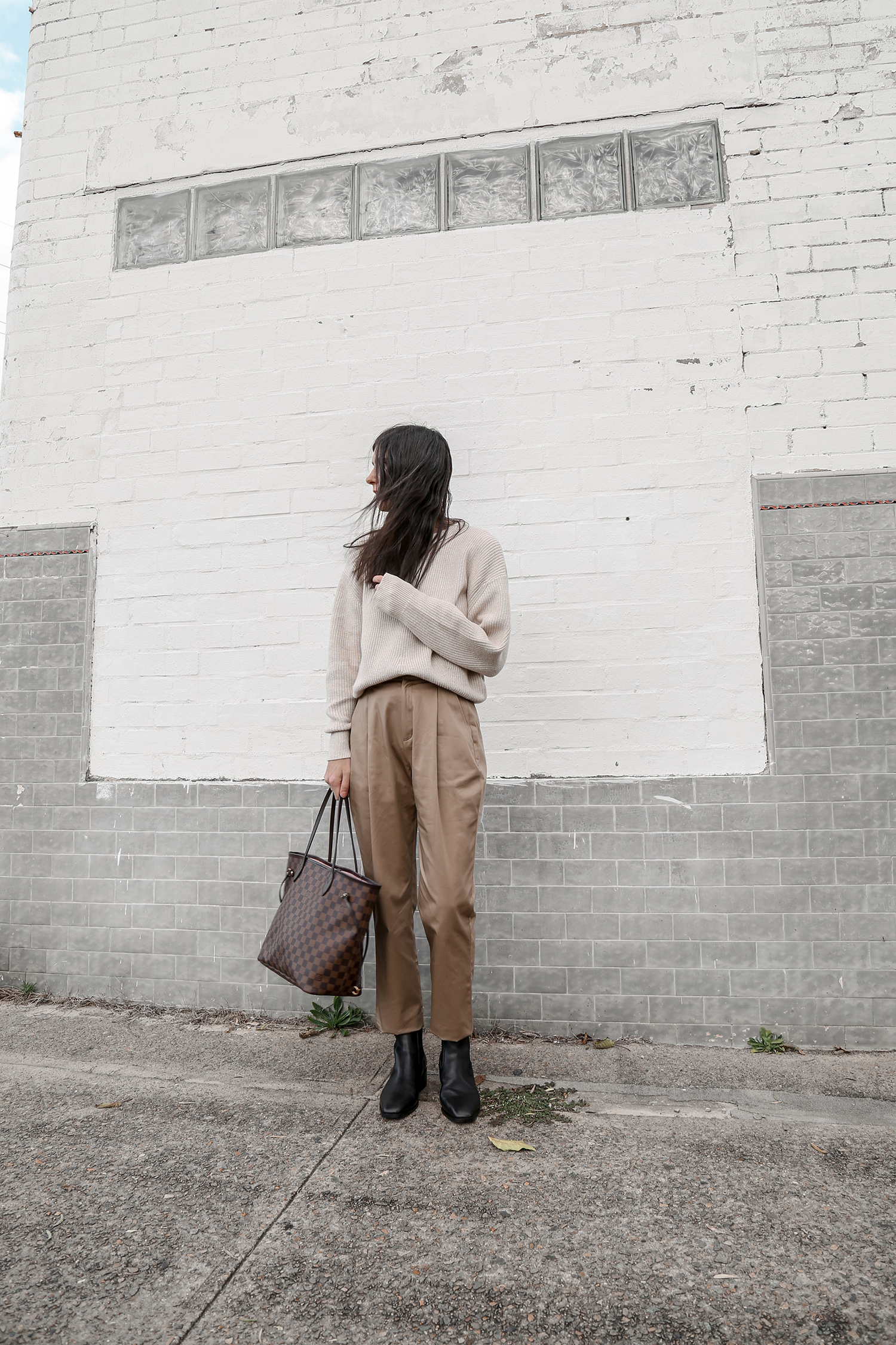 Autumn Winter neutral toned outfit